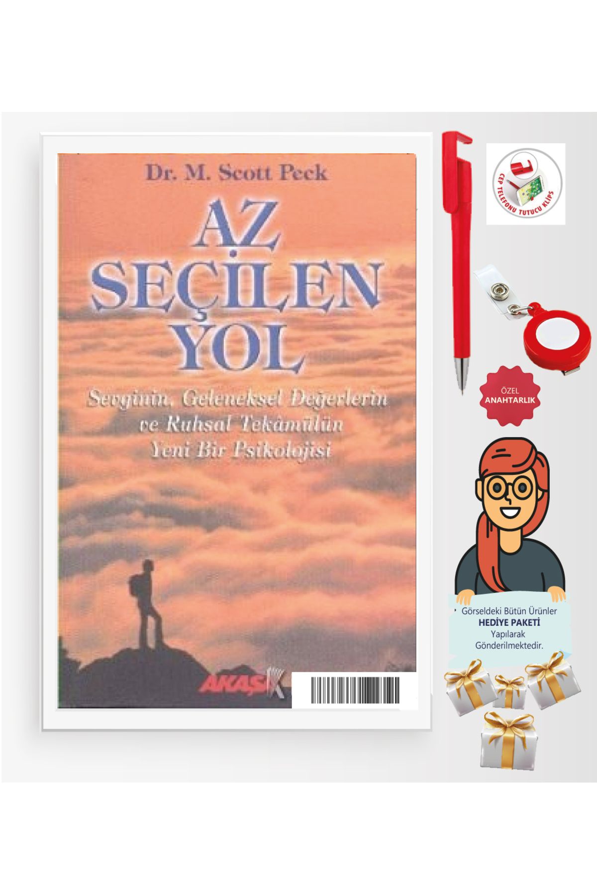 Akaşa Yayınları Maje Hediye+Az Seçilen Yol(Scott Peck)-Bireysel Gelişim-Akaşa Kitap