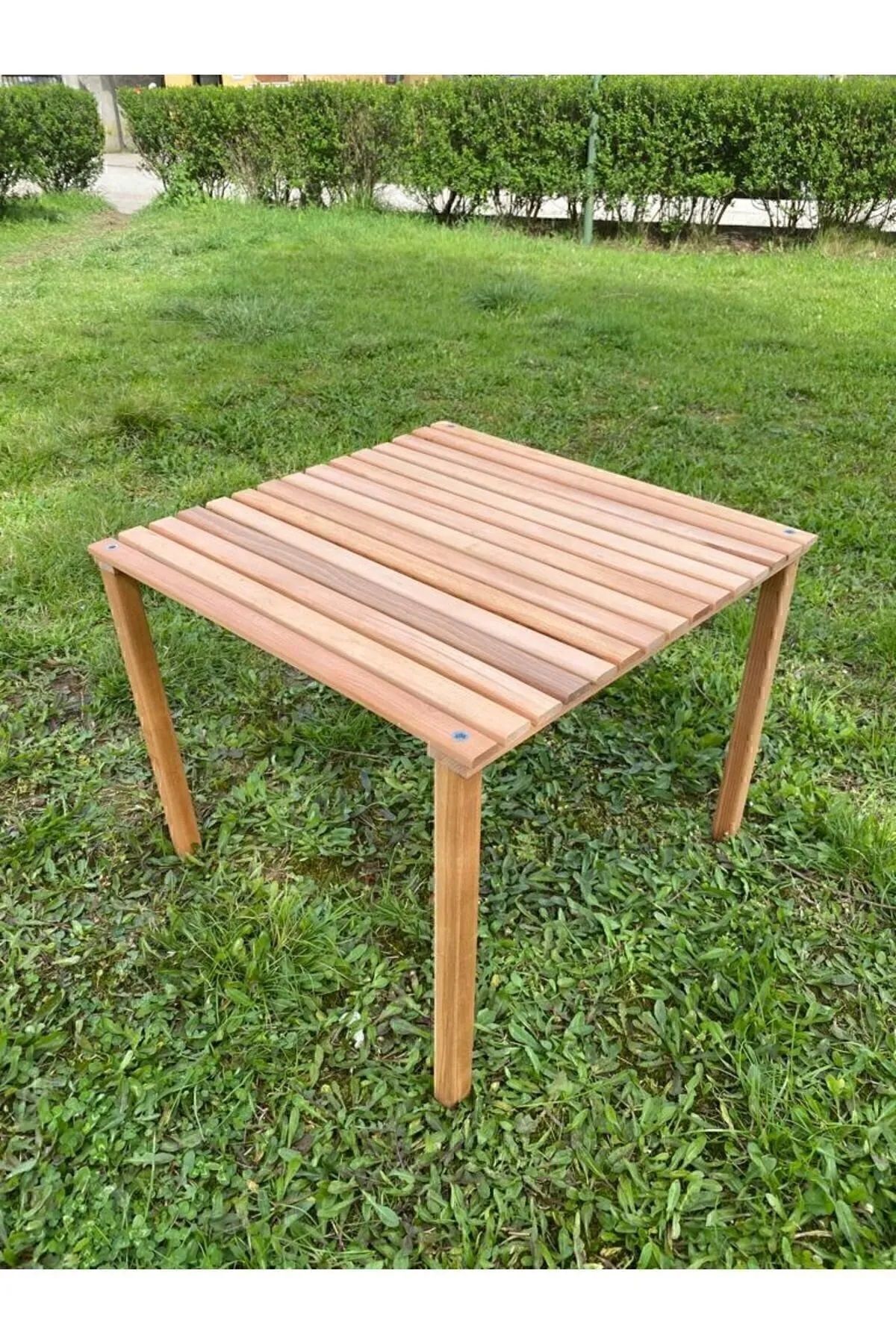 exalted hawk Ahşap Kamp Masası, Katlanabilir, Çantalı, Bahçe Balkon Plaj Piknik Masası