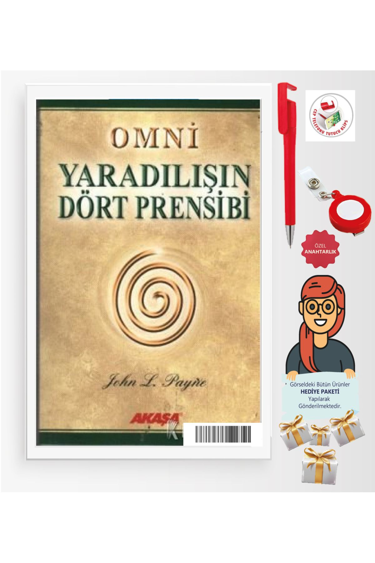 Akaşa Yayınları Maje Hediye+Omni Yaradılışın Dört Prensibi(John L, Payne)-Bireysel Gelişim-Akaşa Kitap