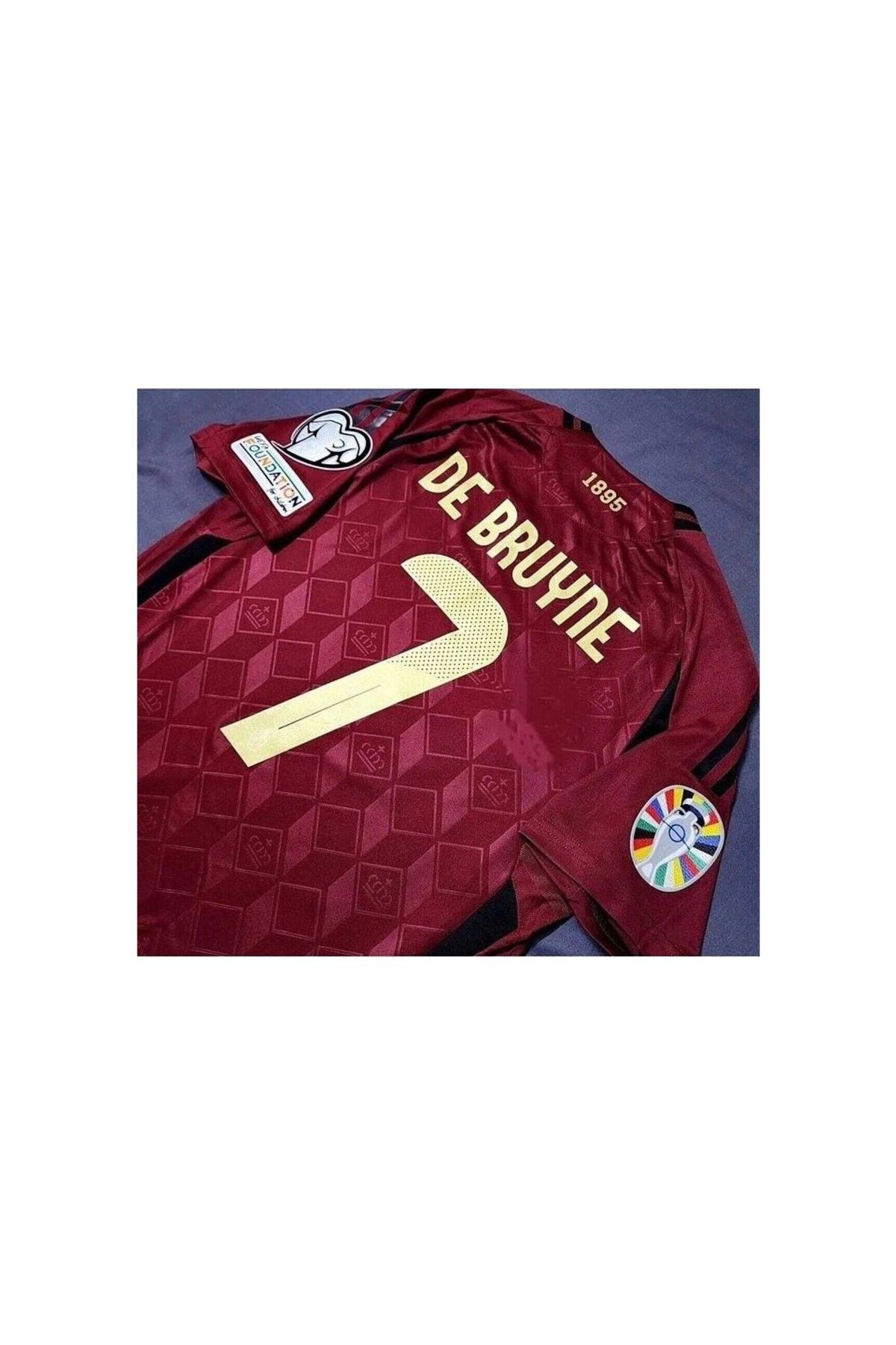 kombinezyum Belçika 2024/25 Yeni Sezon #7 Kevın De Bruyne Iç Saha Forması