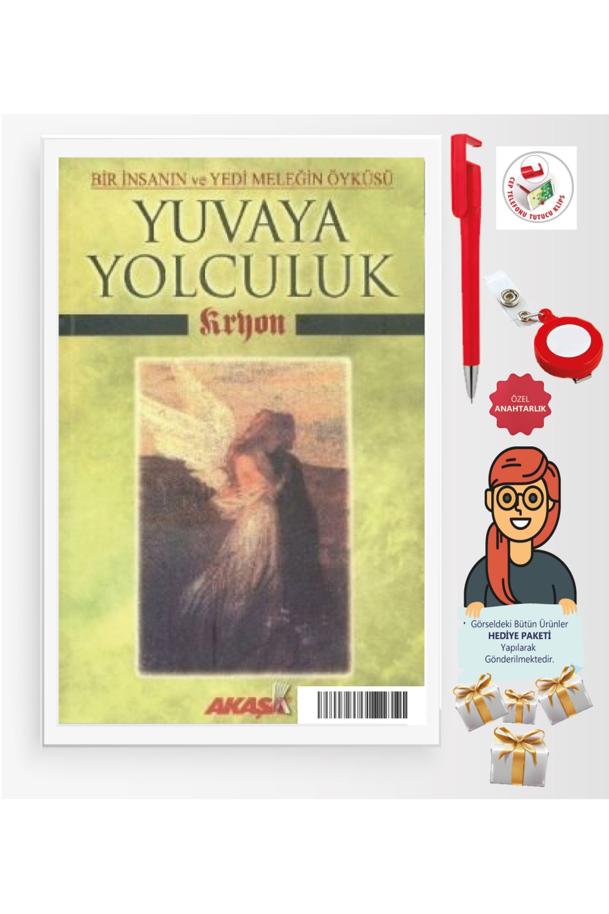 Akaşa Yayınları Maje Hediye+Kryon: Yuvaya Yolculuk(Lee Carroll)-Bireysel Gelişim-Akaşa Kitap