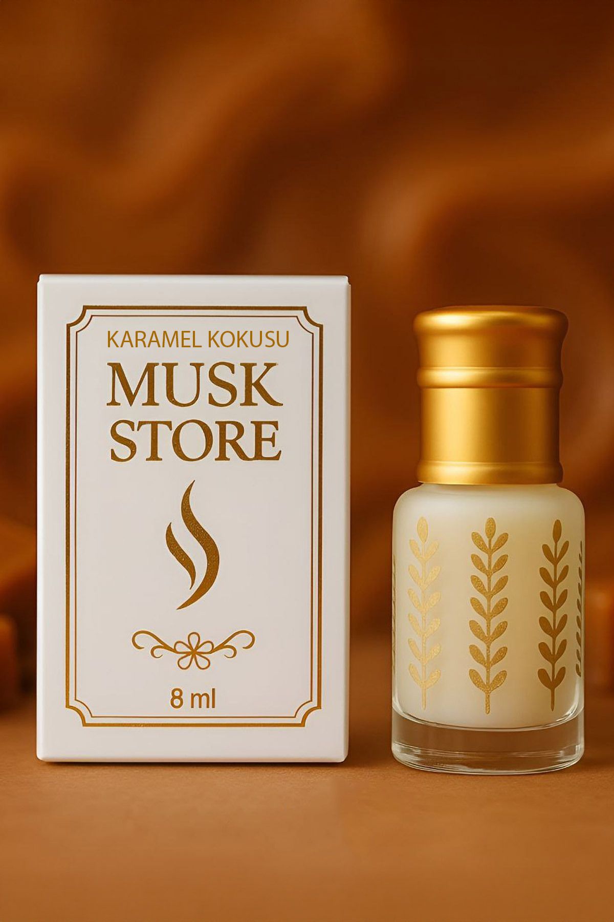 MUSK STORE KARAMEL KOKUSU Parfümü alkol içermeyen 6ml , zarif ve cezbedici bir koku türüdür. Şekerli ve krems