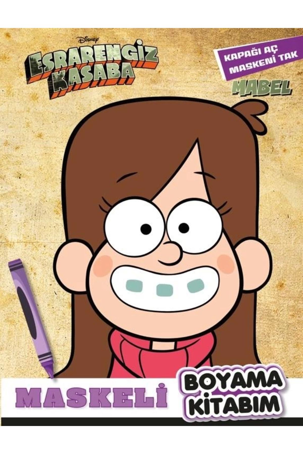 Yuba Avm NessiWorld Disney Esrarengiz Kasaba Maskeli Boyama MABEL