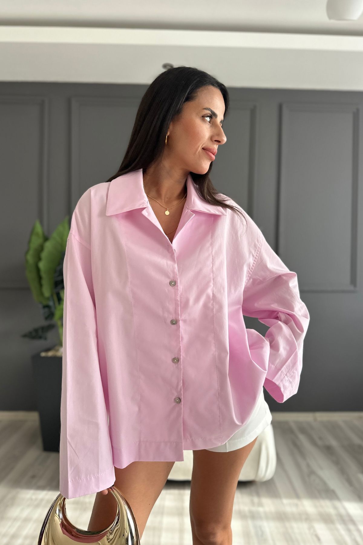 style of style Modern Kesim Oversize Gömlek