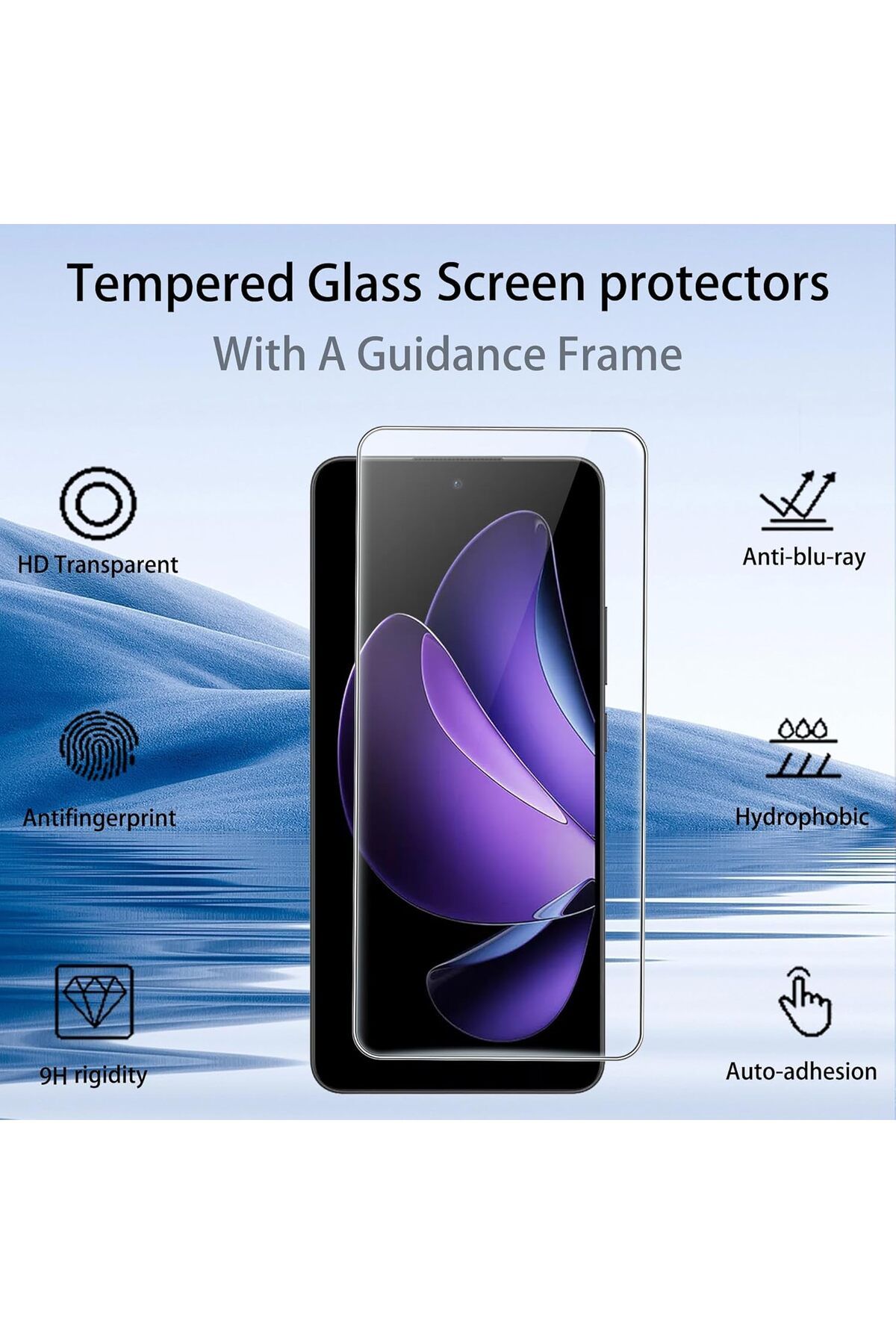 aheaks Oppo Reno 13 F Nano Ekran Koruyucu Nano Cam - İnce ve Esnek