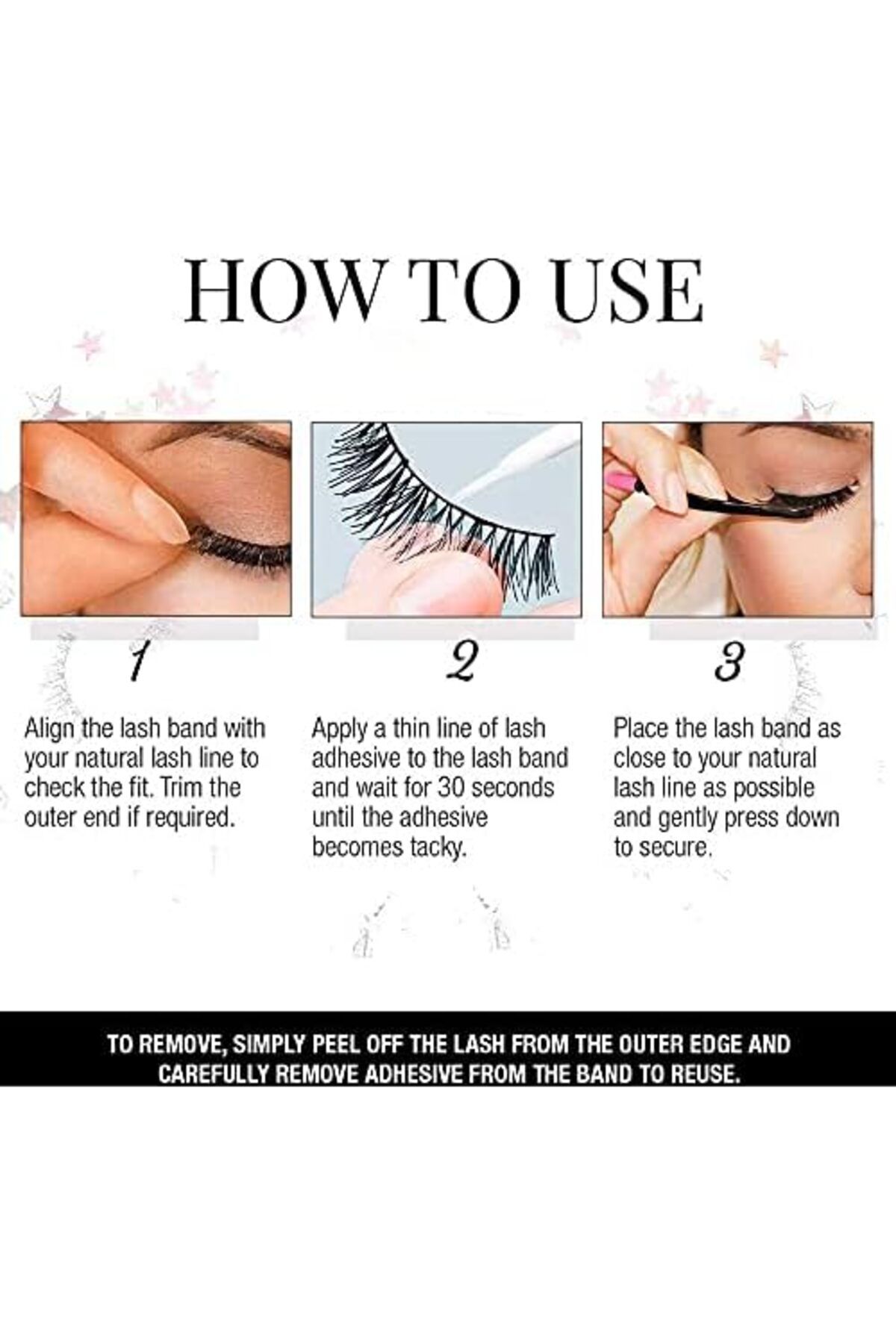 Ardell-3d Fauxmink, Multi Dimensional, Lightweight And Invisiband, Flared Lashes - 853 4