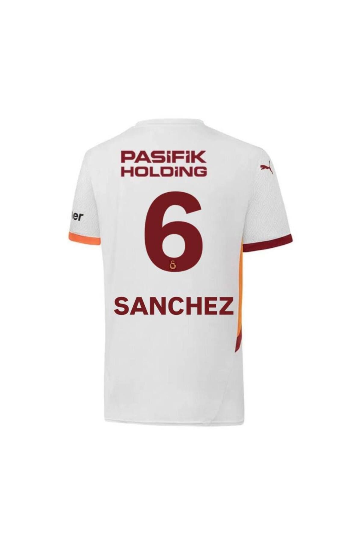 Alaturka Mix 5 Yıldızlı galatasaray/2025 Davinson Sanchez Deplasman Beyaz Yetişkin forması