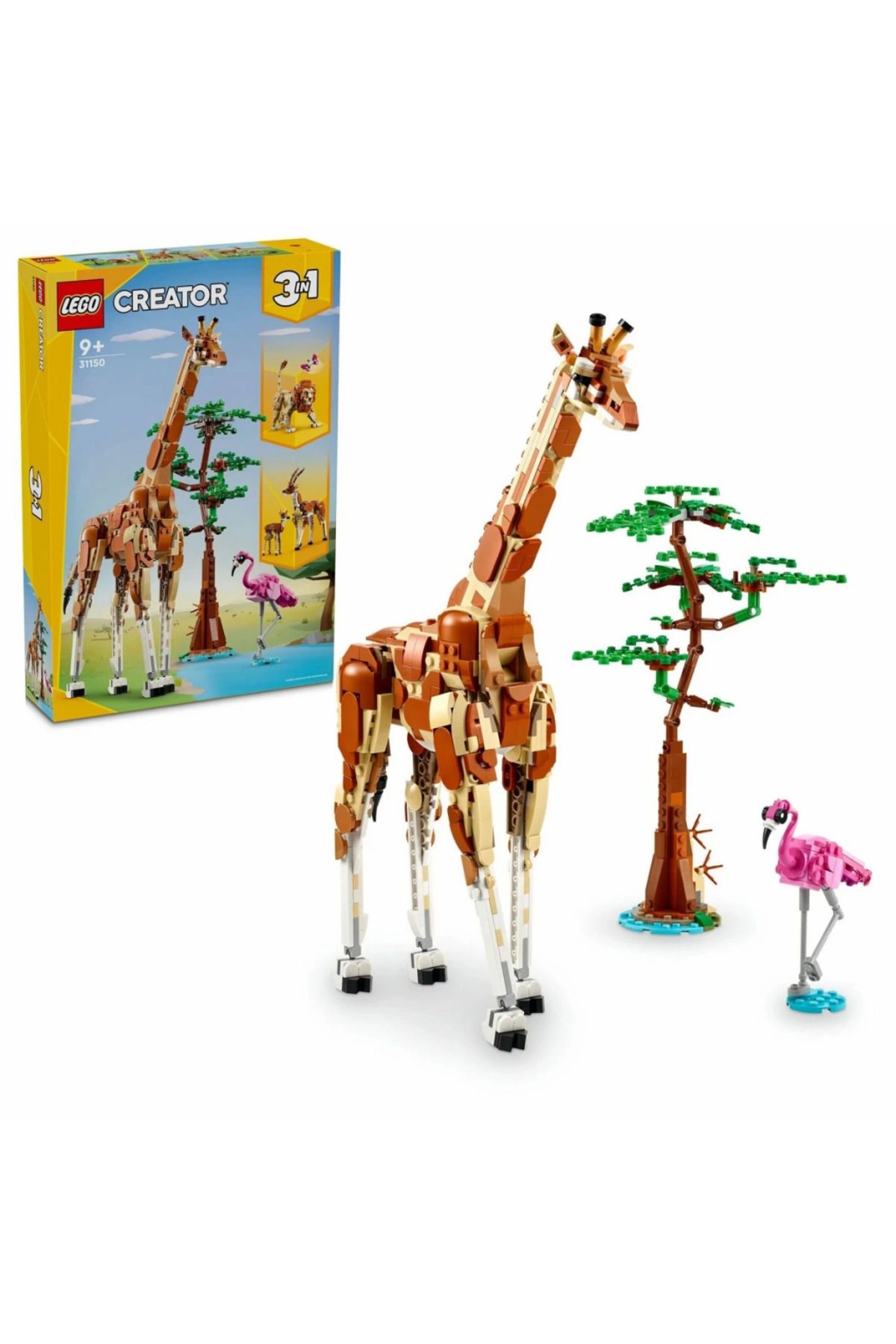 Yuba Avm NessiWorld LEGO Creator Vahşi Safari Hayvanları 31150