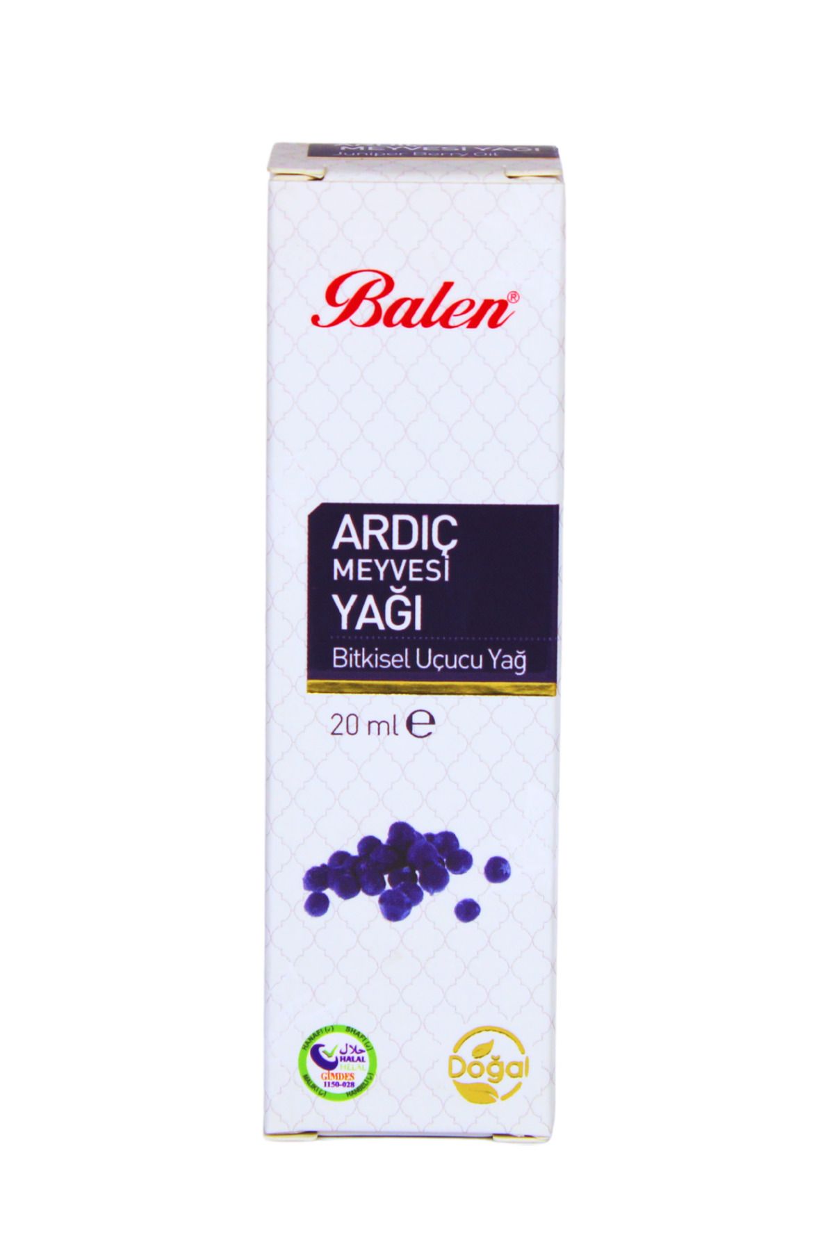 GÜLCE LOKMAN HEKİM AKTAR BALEN ARDIÇ MEYVESİ YAĞI 20ML DİSTİLASYON