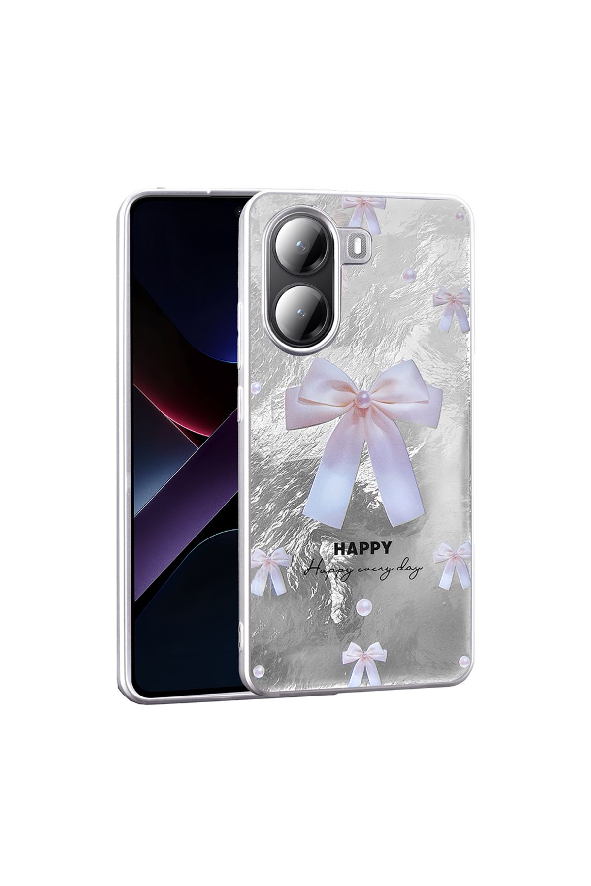 Başkenttekno Xiaomi Poco X7 Pro Kılıf Desenli Mep Kapak