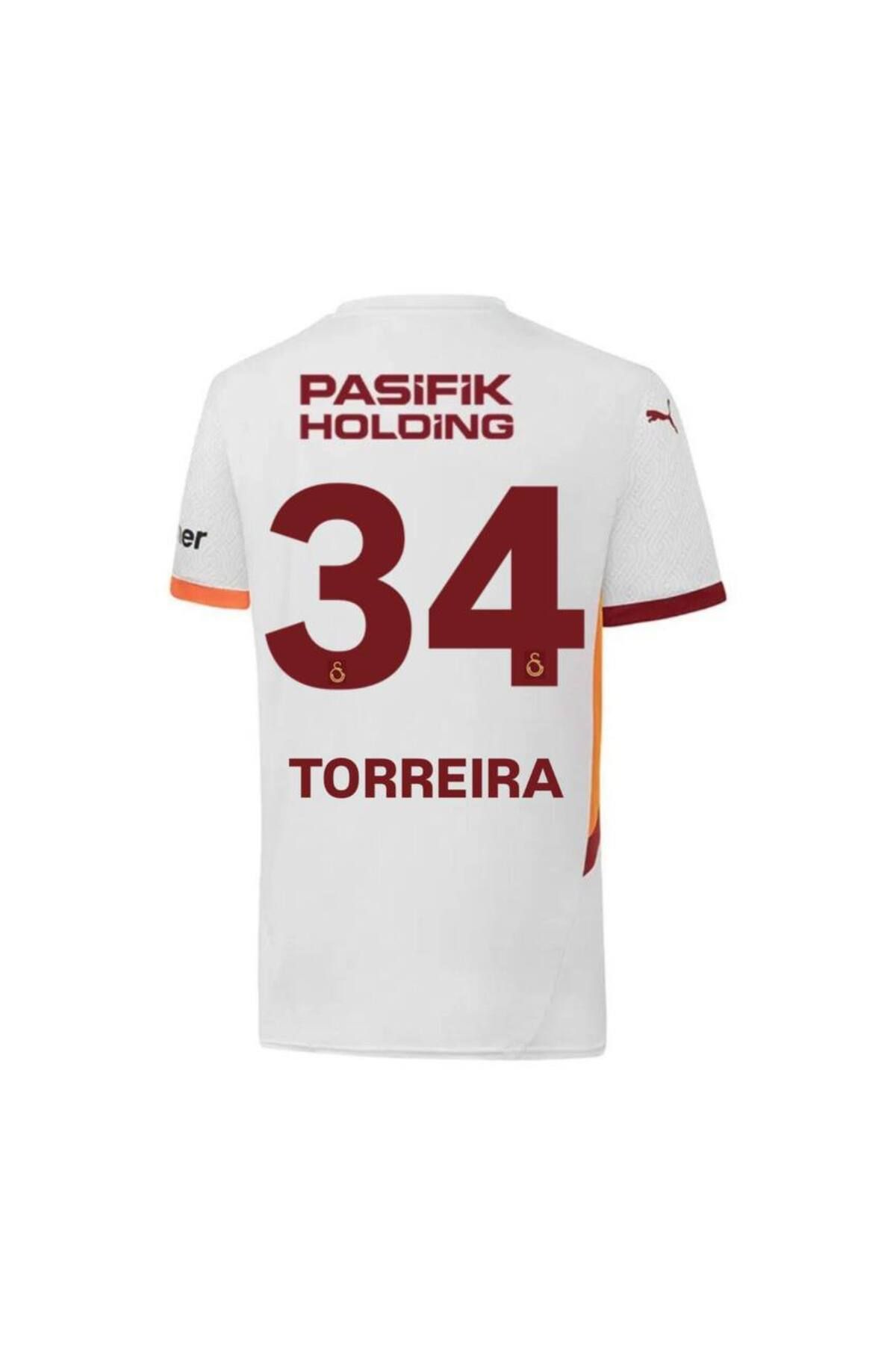 Alaturka Mix 5 Yıldızlı galatasaray/2025 Lucas Torreira Deplasman Beyaz Yetişkin forması