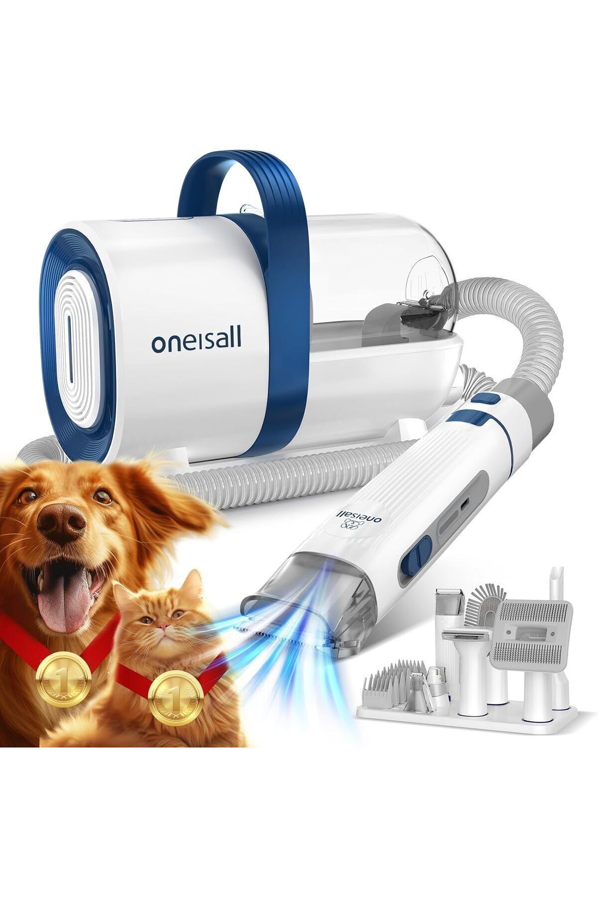 teknotrust Kedi Köpek Kuaför Traş Ve Bakım Seti - Vakumlu 451121