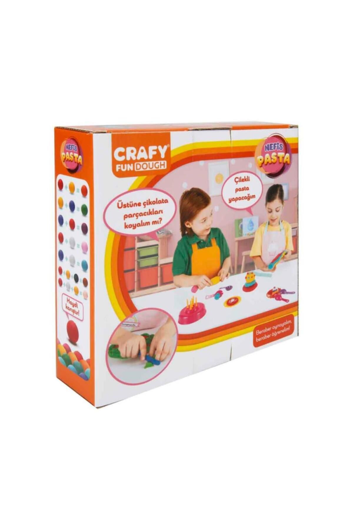 Yuba Avm Nessiworld Crafy Nefis Pasta Oyun Hamur Seti 17 Parça 200 gr.