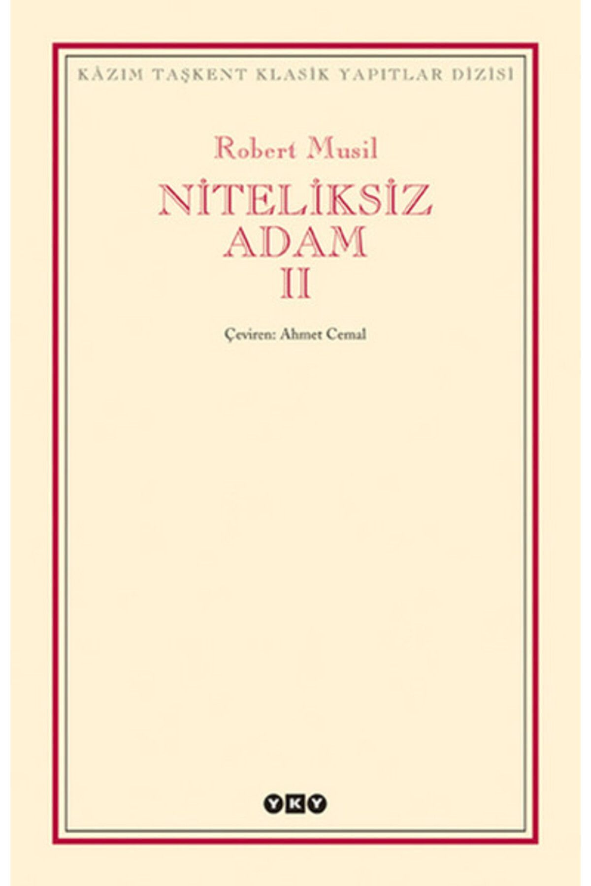 Destek Yayınları Niteliksiz Adam 2 - Modern Klasikler