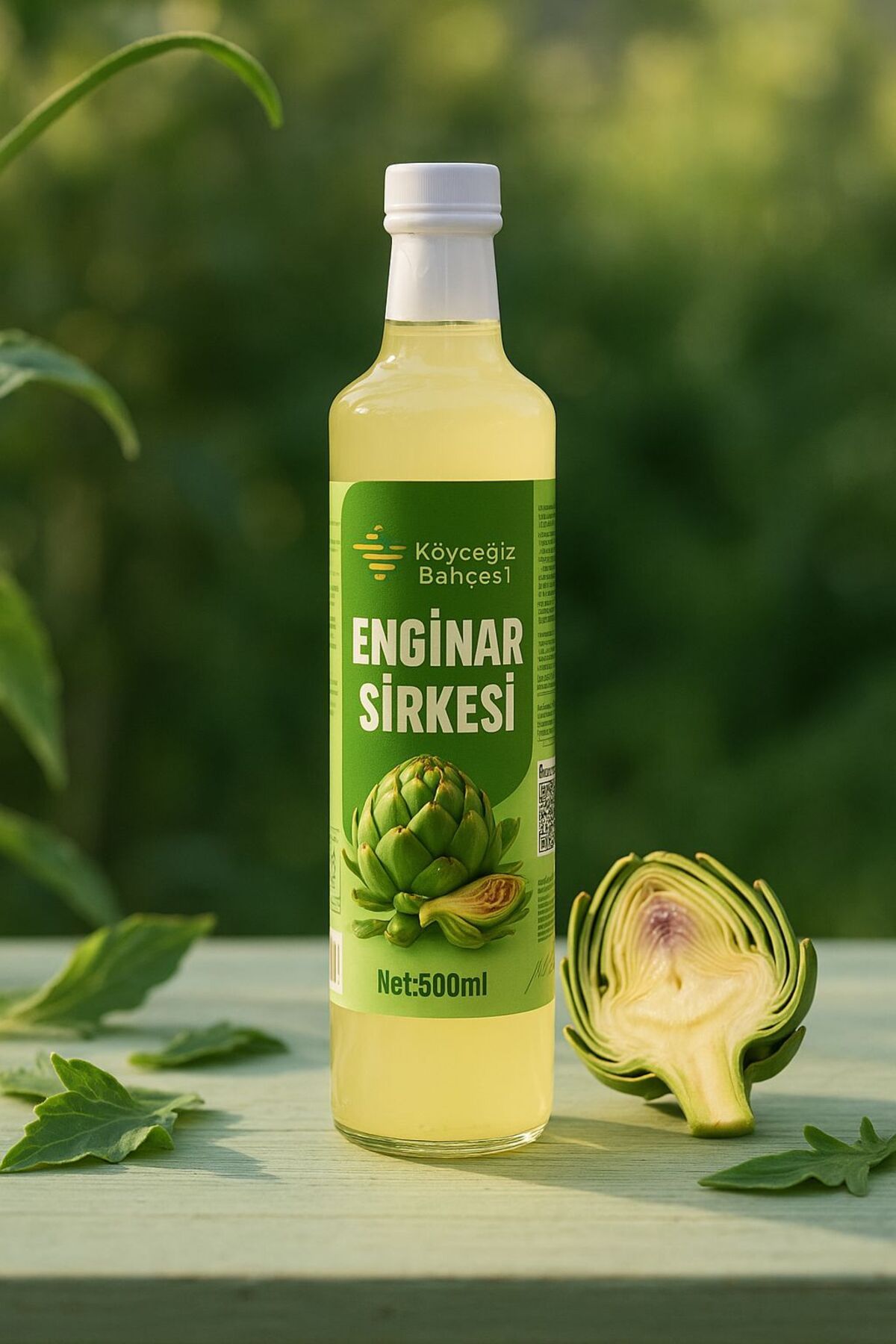 Köyceğiz Bahçesi Organik Enginar Sirkesi - 500ml