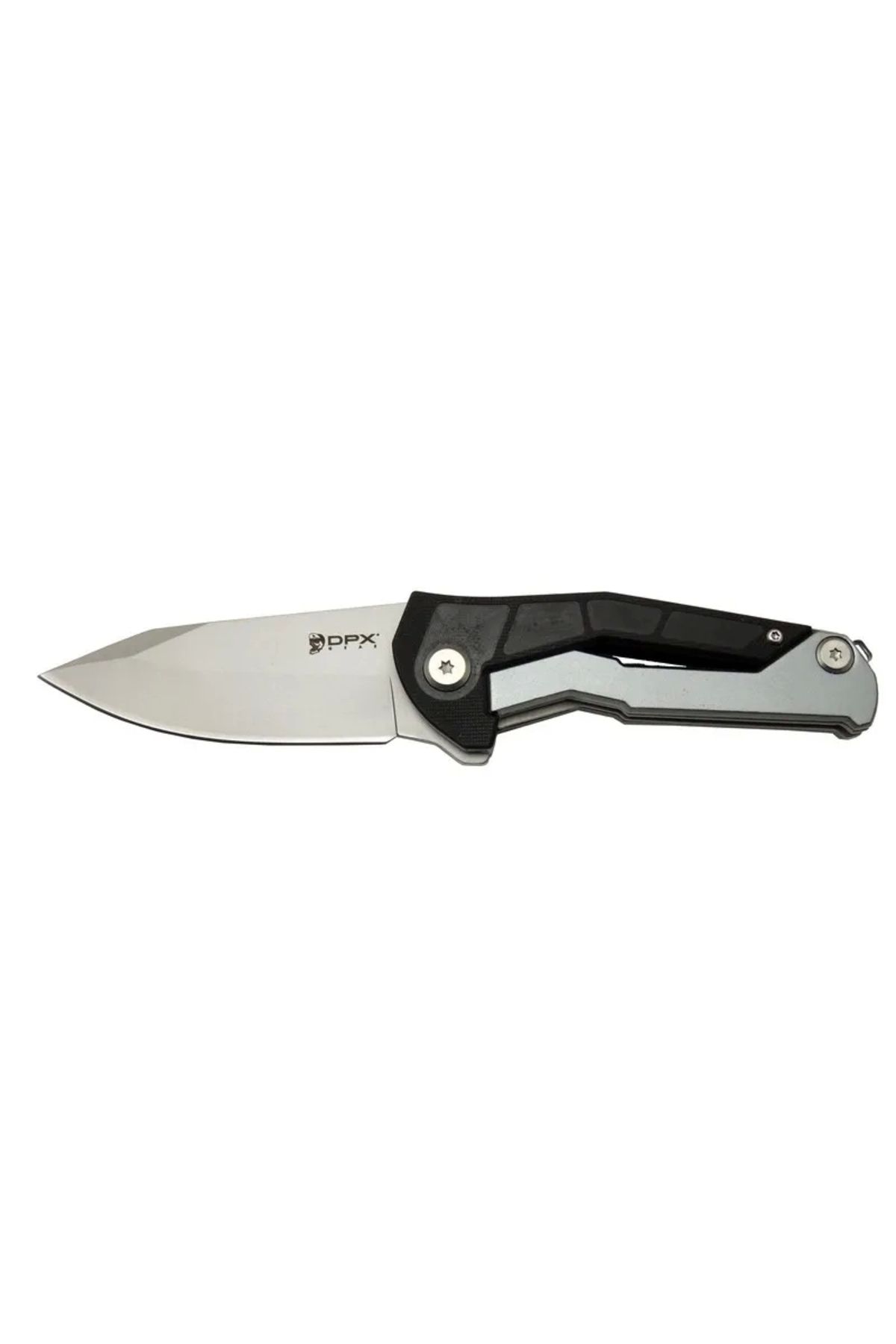 No8 Home Dpxgear Sugga 915b Bk Siyah Ampamp Beyaz Kamp / Outdoor Çakı 17,5cm - Yarı Otomatik, Kemerlikli, Kut
