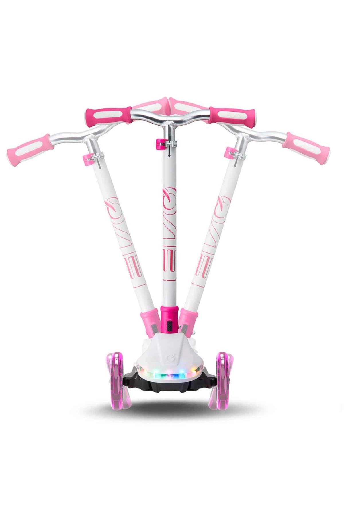 Yuba Avm Evo 3 Tekerlekli Colour Burst Işıklı Beyaz Scooter