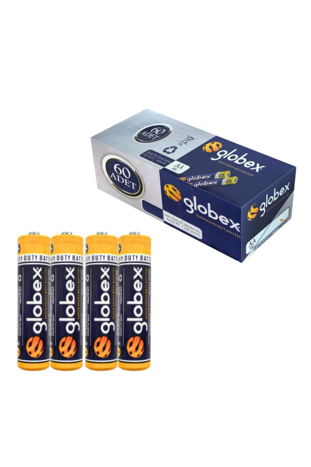 Digielektro Aa Kalem Pil Çinko Karbon 12 Adet