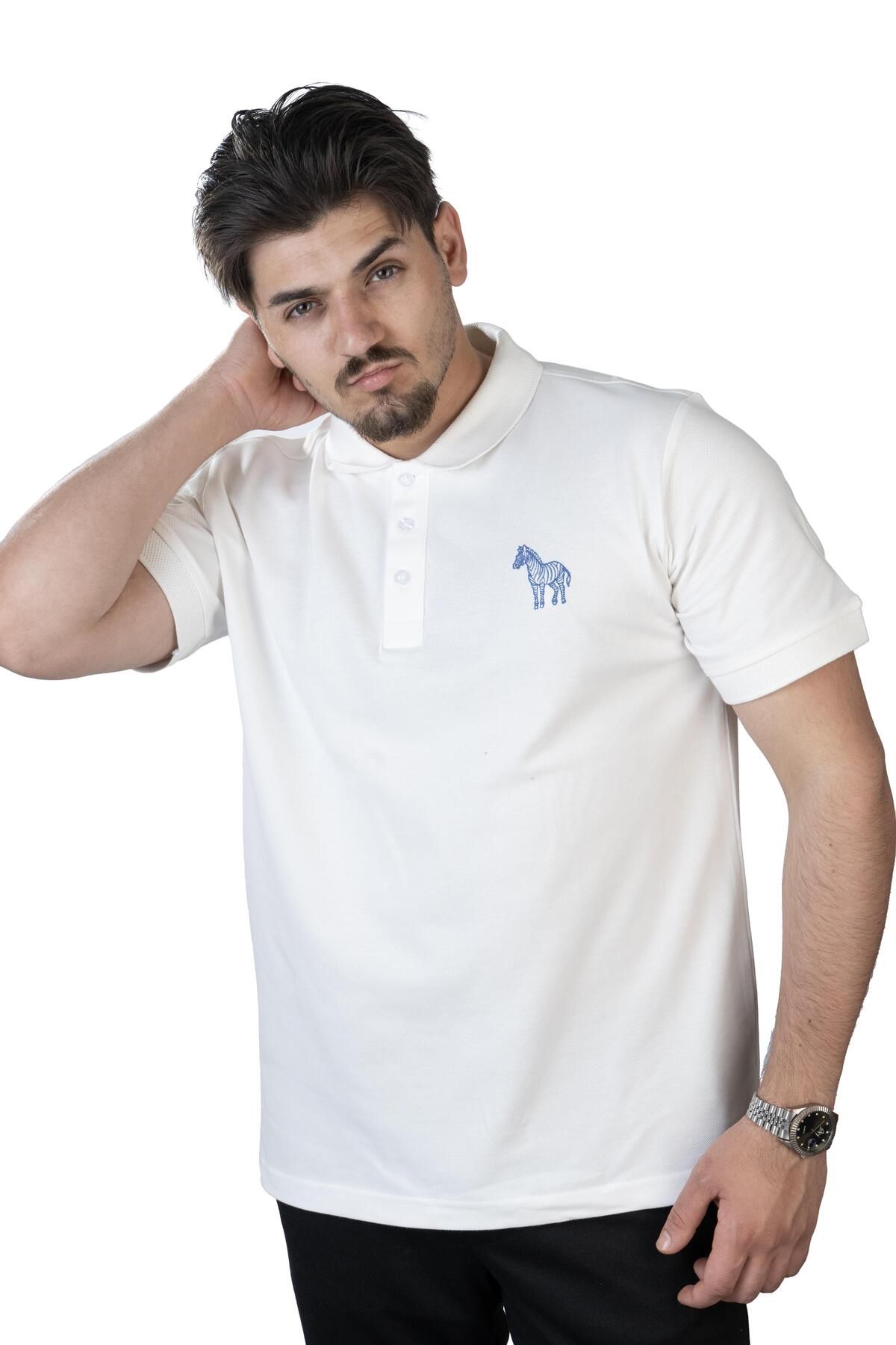 MARİA POLO YAKA OFF WHİTE