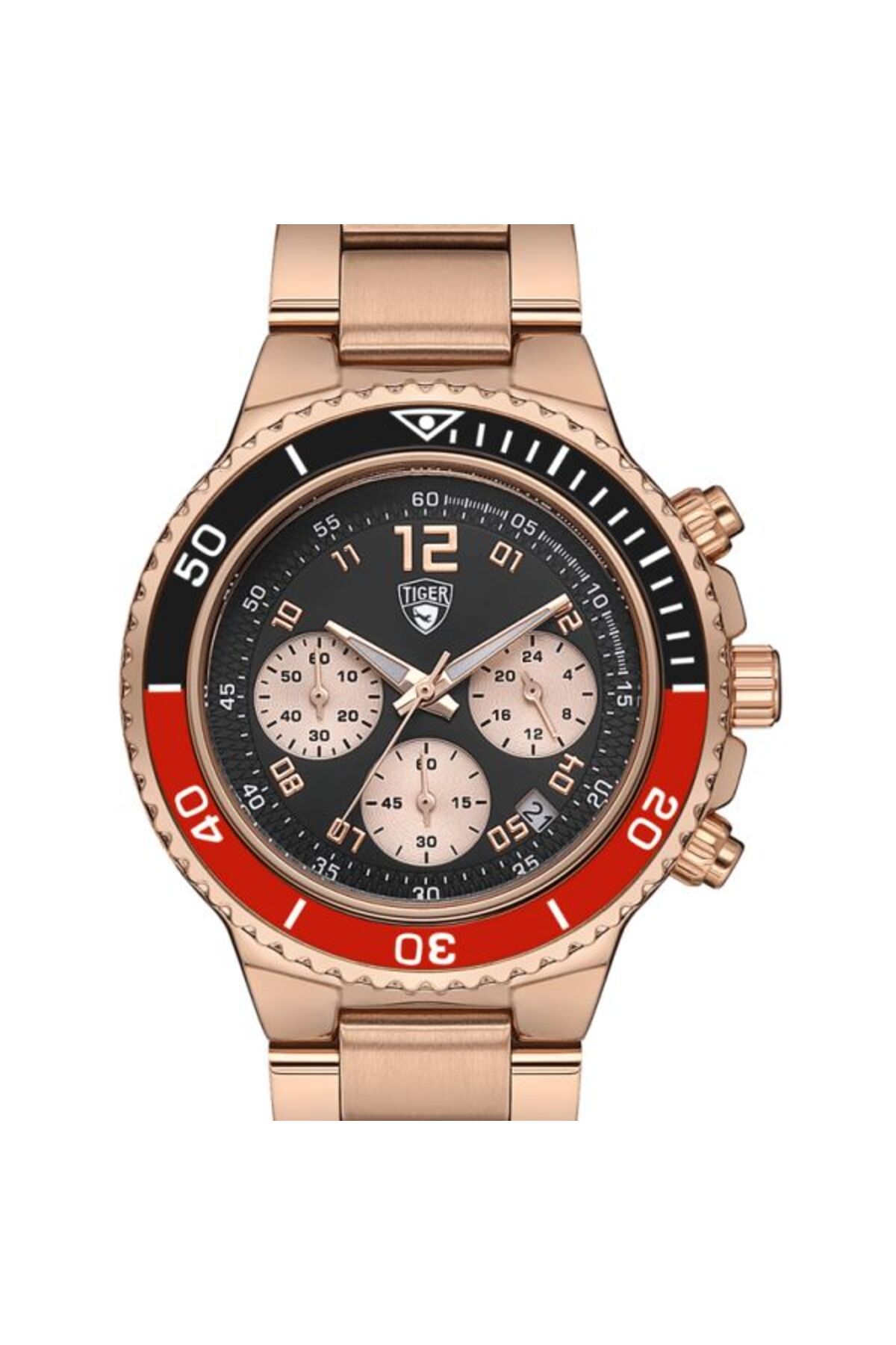 Tiger TİGER ERKEK KOL SAATİ TI-602A 44MM-48MM Rose