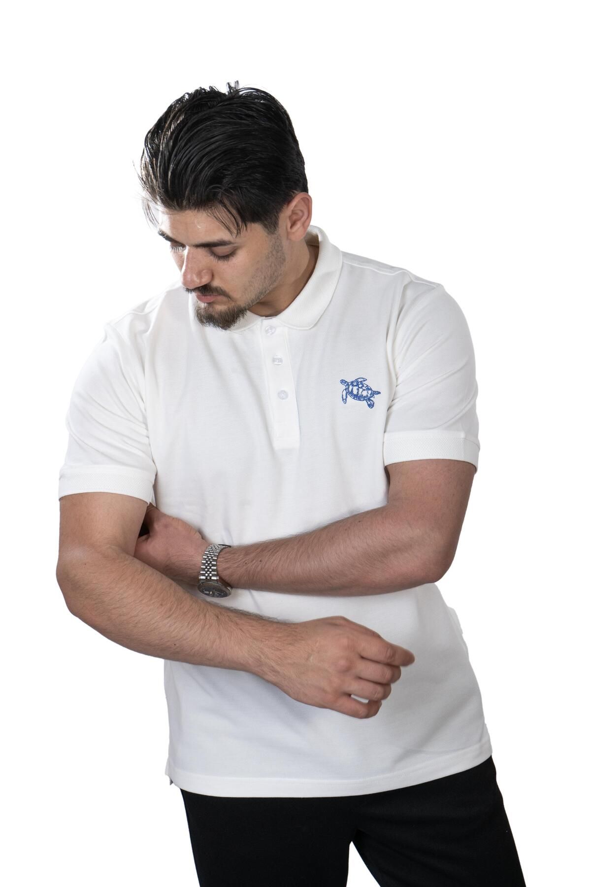 MARİA POLO YAKA OFF WHİTE
