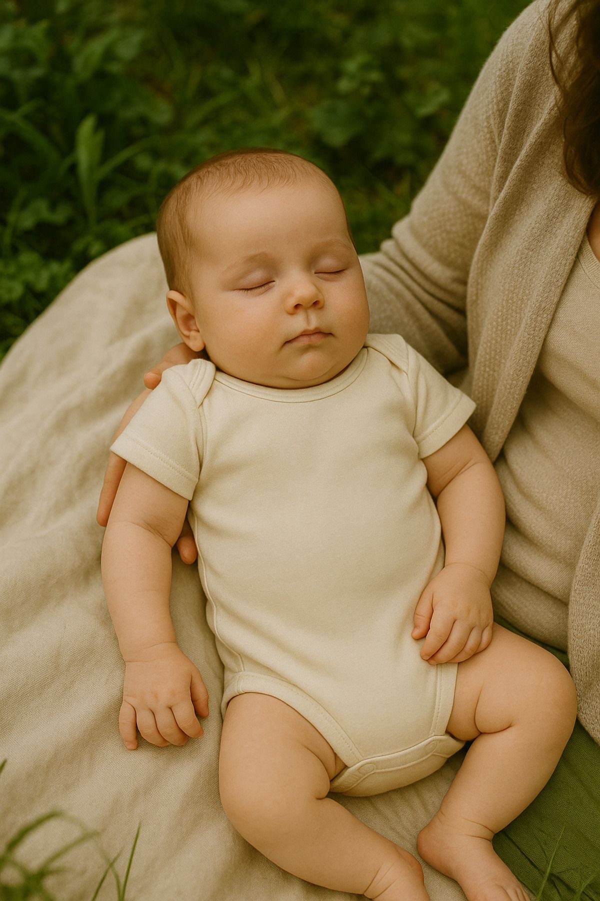 Chicsy Baby Unisex Bebek Organik Pamuklu Çıtçıtlı Kısa Kollu Zıbın Body 0-12 Ay