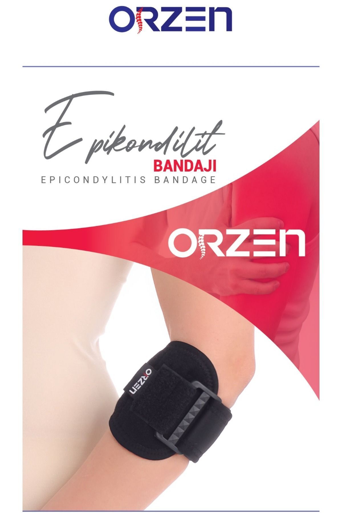 SerenityHaven Standart Epikondilit Bandajı Dirseklik Tenisçi Golfçü Dirseği Bandı Standart