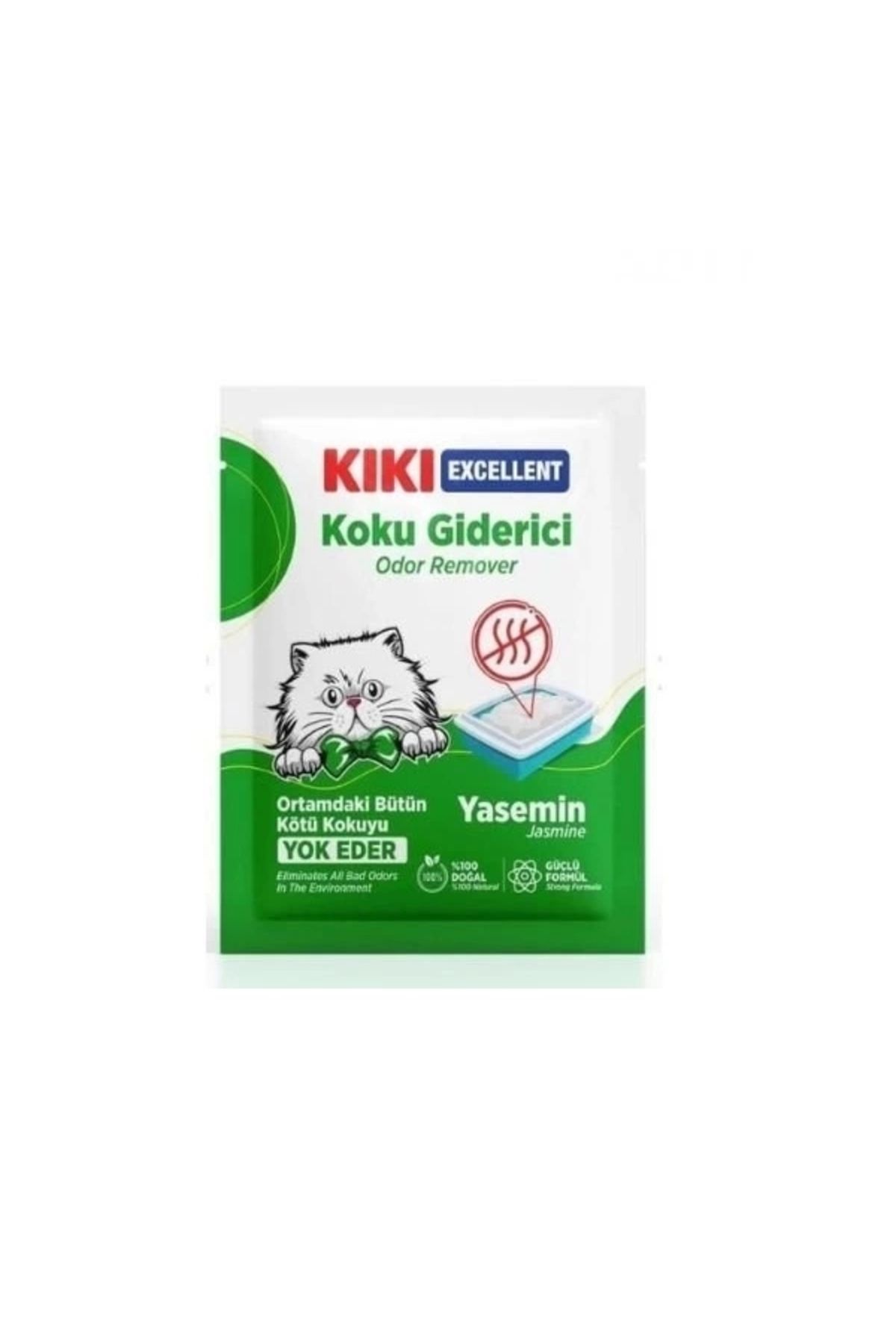 YNT İthalat Kiki Excellent Yasemin Kokulu Kedi Kumu Koku Giderici 25 Gr