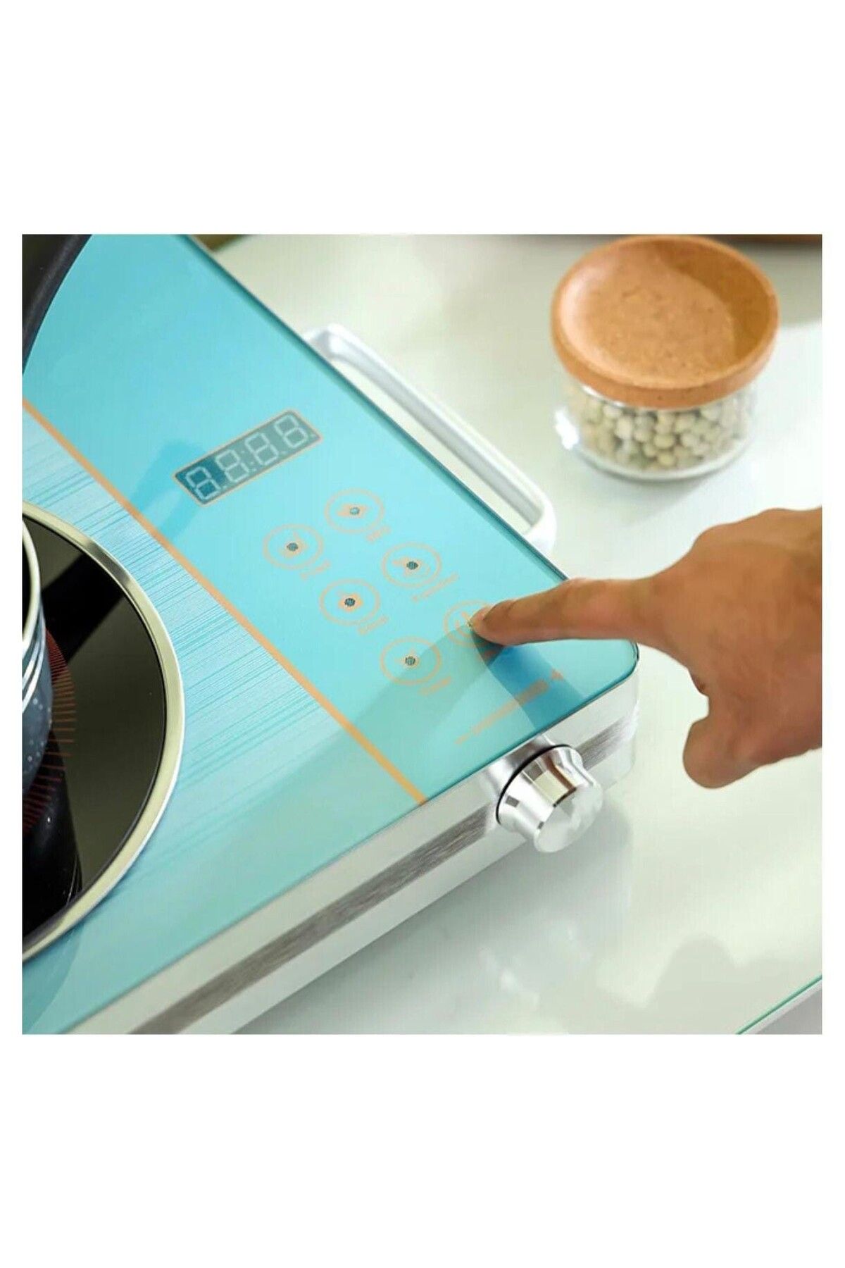 Generic-Infrared Cooker Single – High Efficiency with Touch Knob Control, Time 4