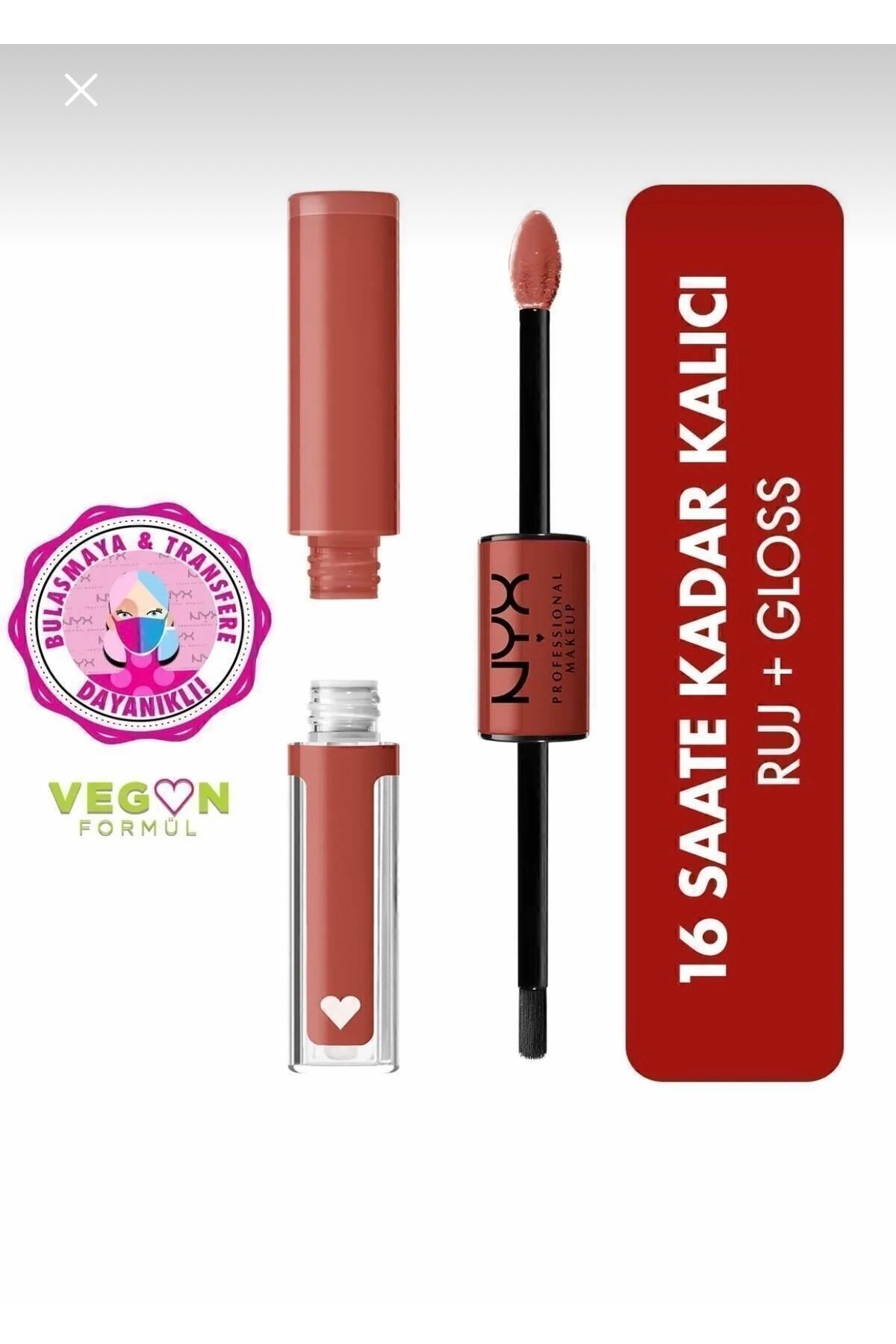 NYX PROFESSİONAL MAKEUP Shine Loud High Shine Lip Color Life Goals - Dudak Parlatıcısı Gloos 04