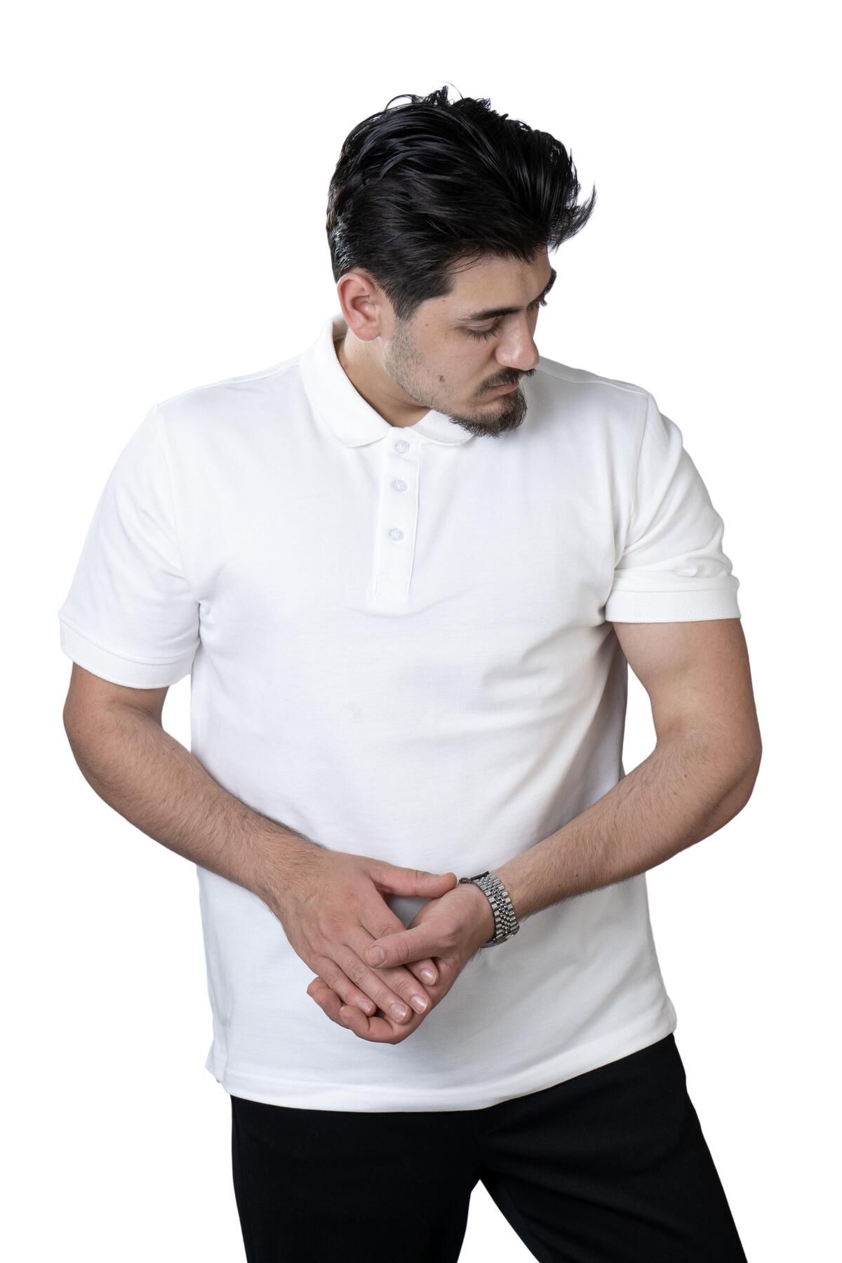 MARİA POLO YAKA OFF WHİTE
