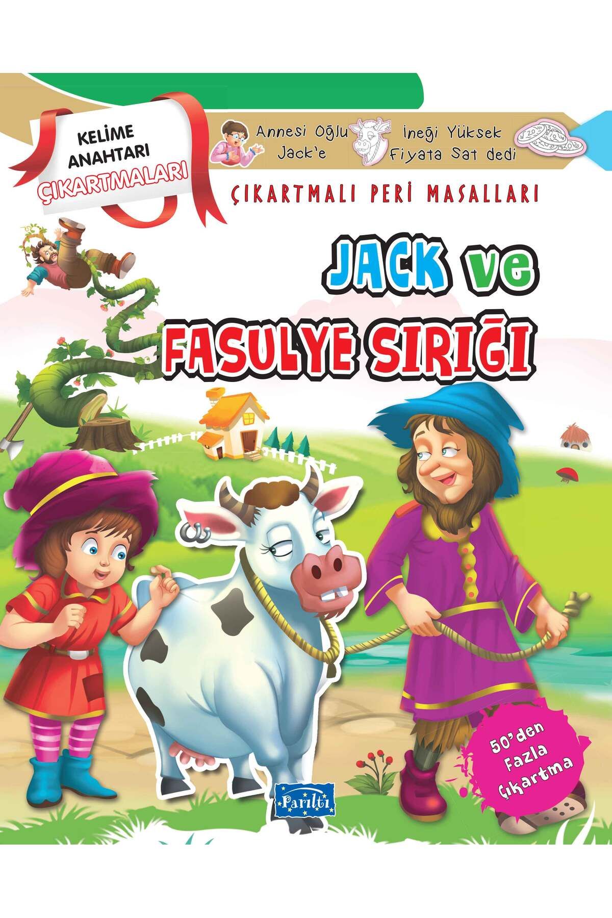 Hak Yayınları Jack ve Fasulye Sırığı - Çıkartmalı Peri Masalları