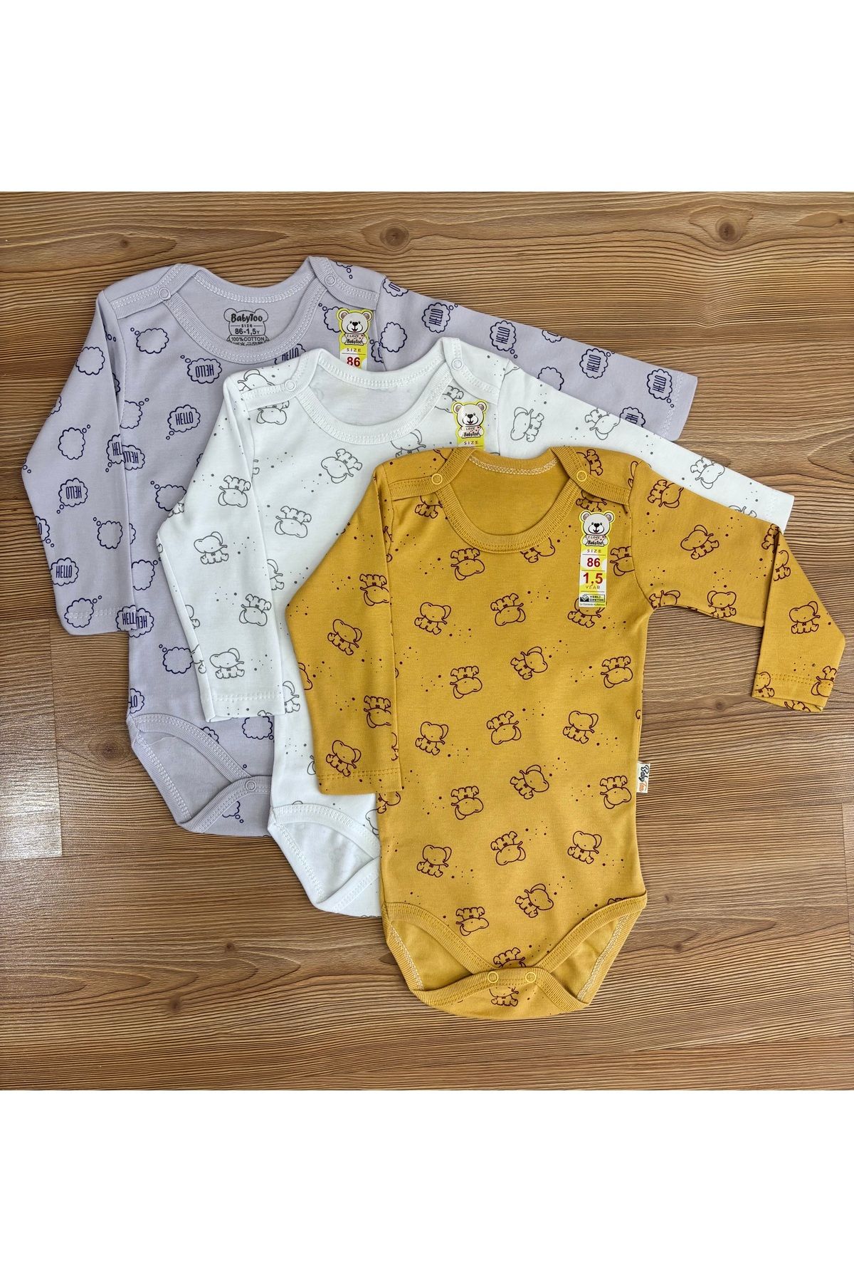 Babytoo Unisex Bebek %100 Pamuk Zıbın