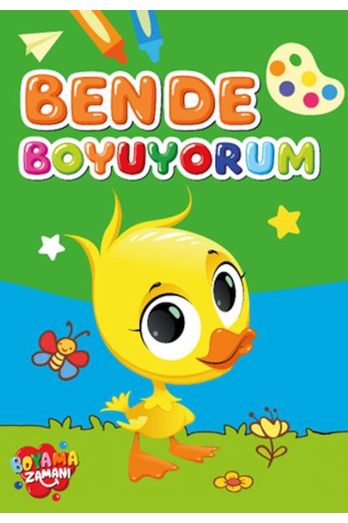 Hak Yayınları Ben De Boyuyorum - 3 Yaş Üstü