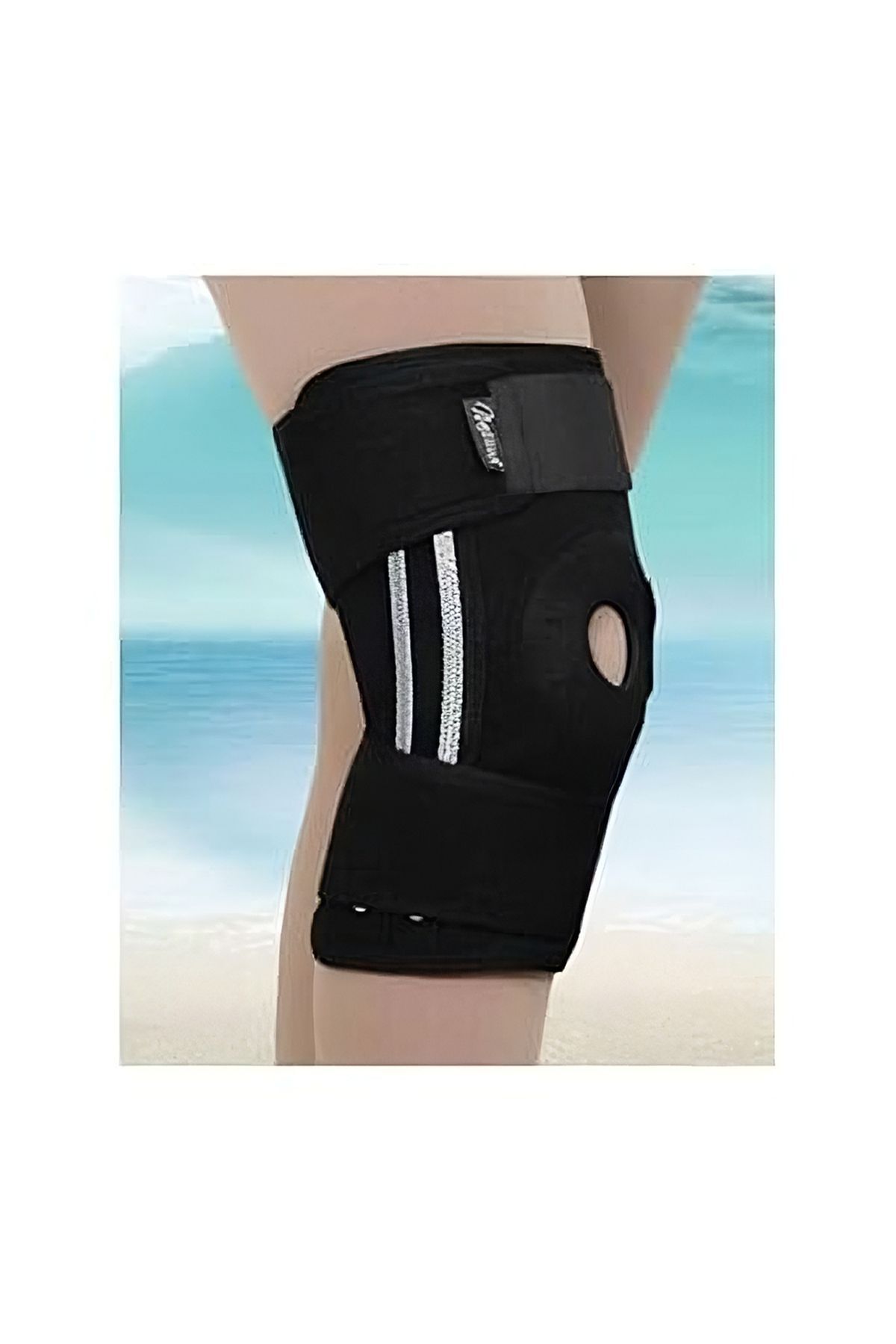 SerenityHaven Patella Ve Ligament Destekli Dizlik - Menisküs Ağrıları Için - Fleksible Balenli Dizlik - Yaylı
