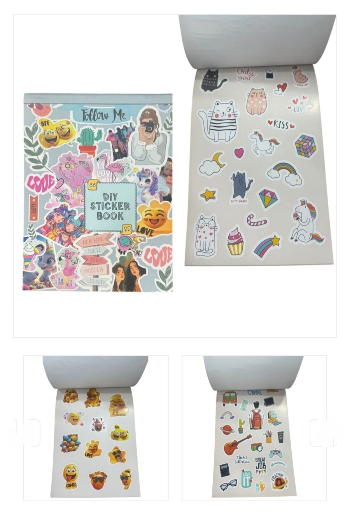 EFEGE HOME Sticker Defter