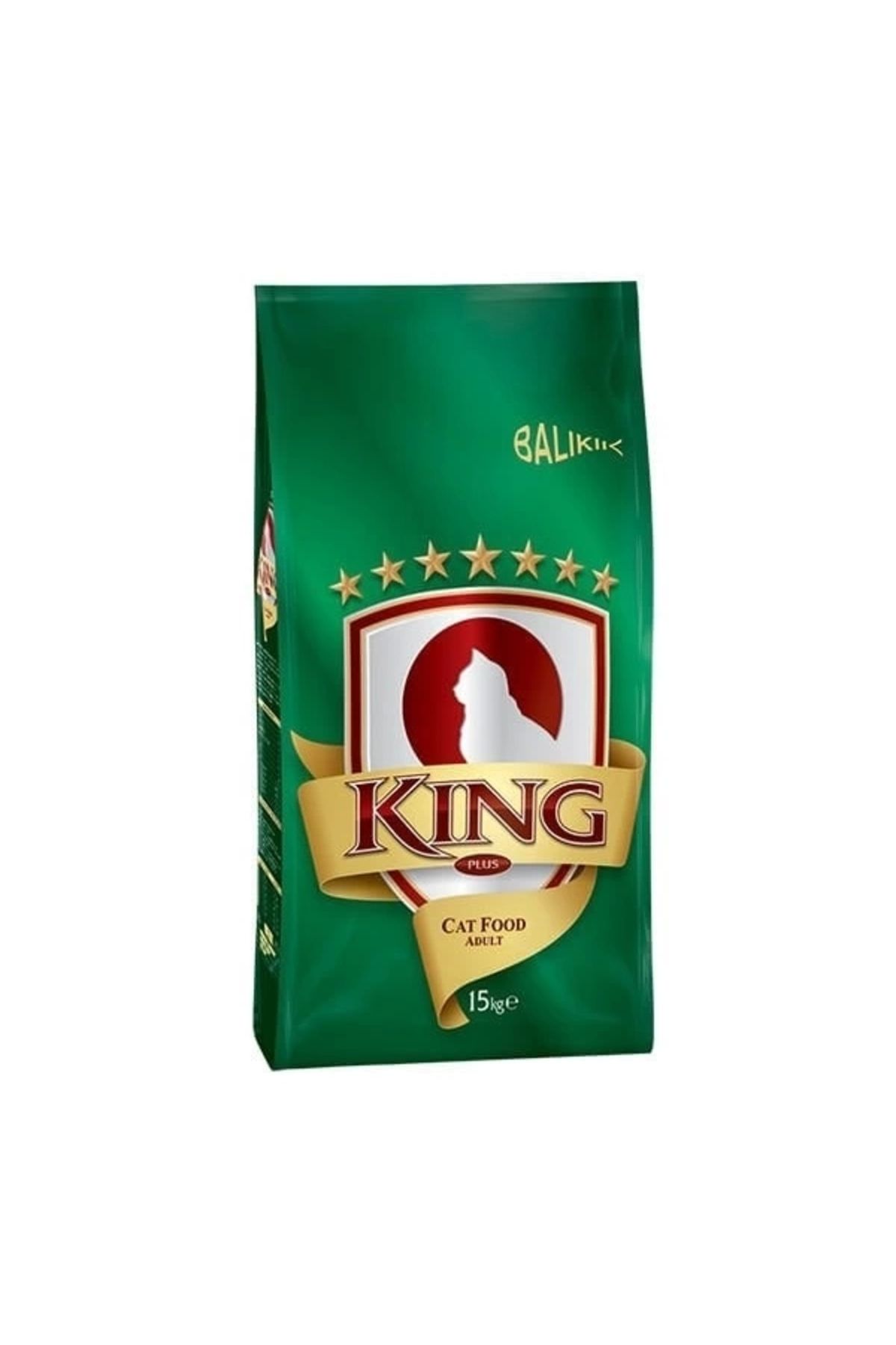 YNT İthalat King Balıklı Yetişkin Kedi Maması 15 Kg