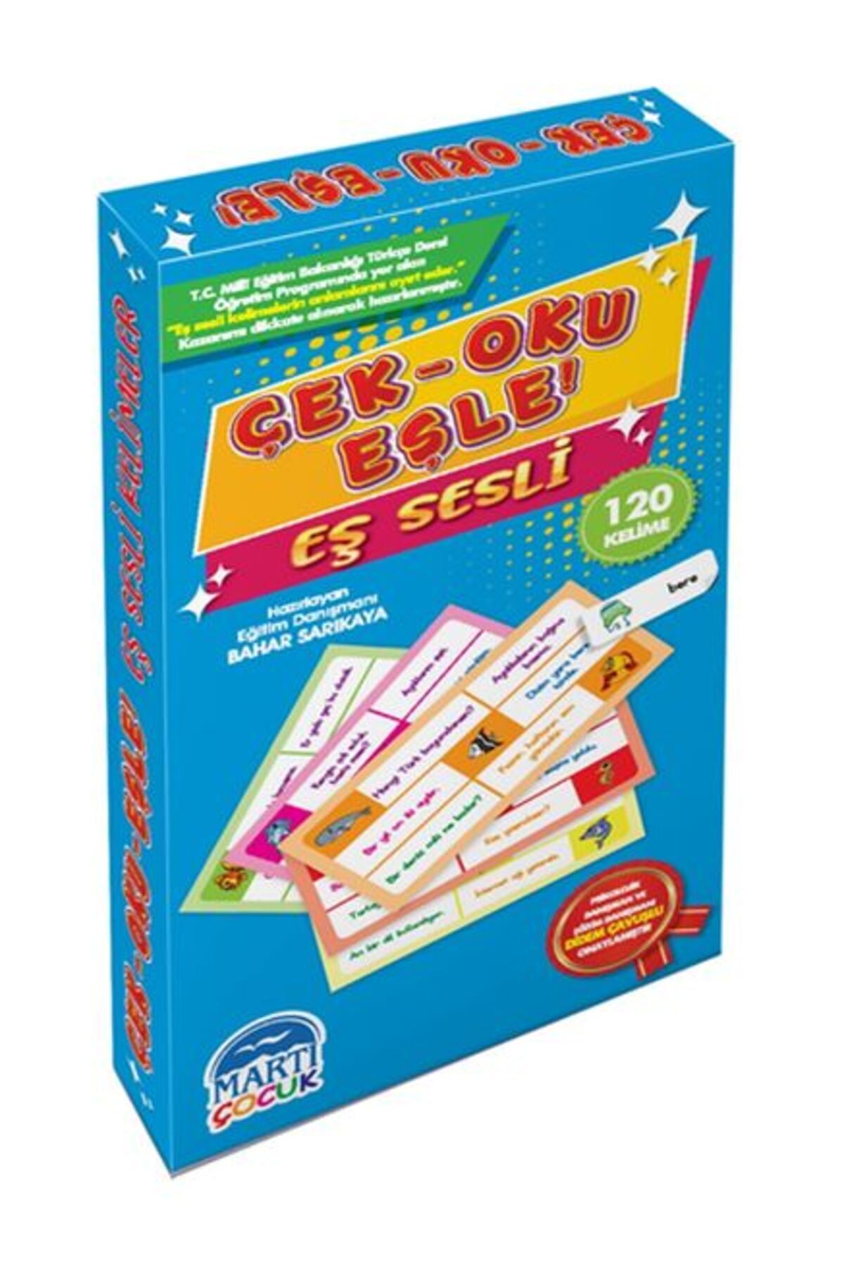 Martı Yayınları Çek- Oku - Eşle! Eş Sesli