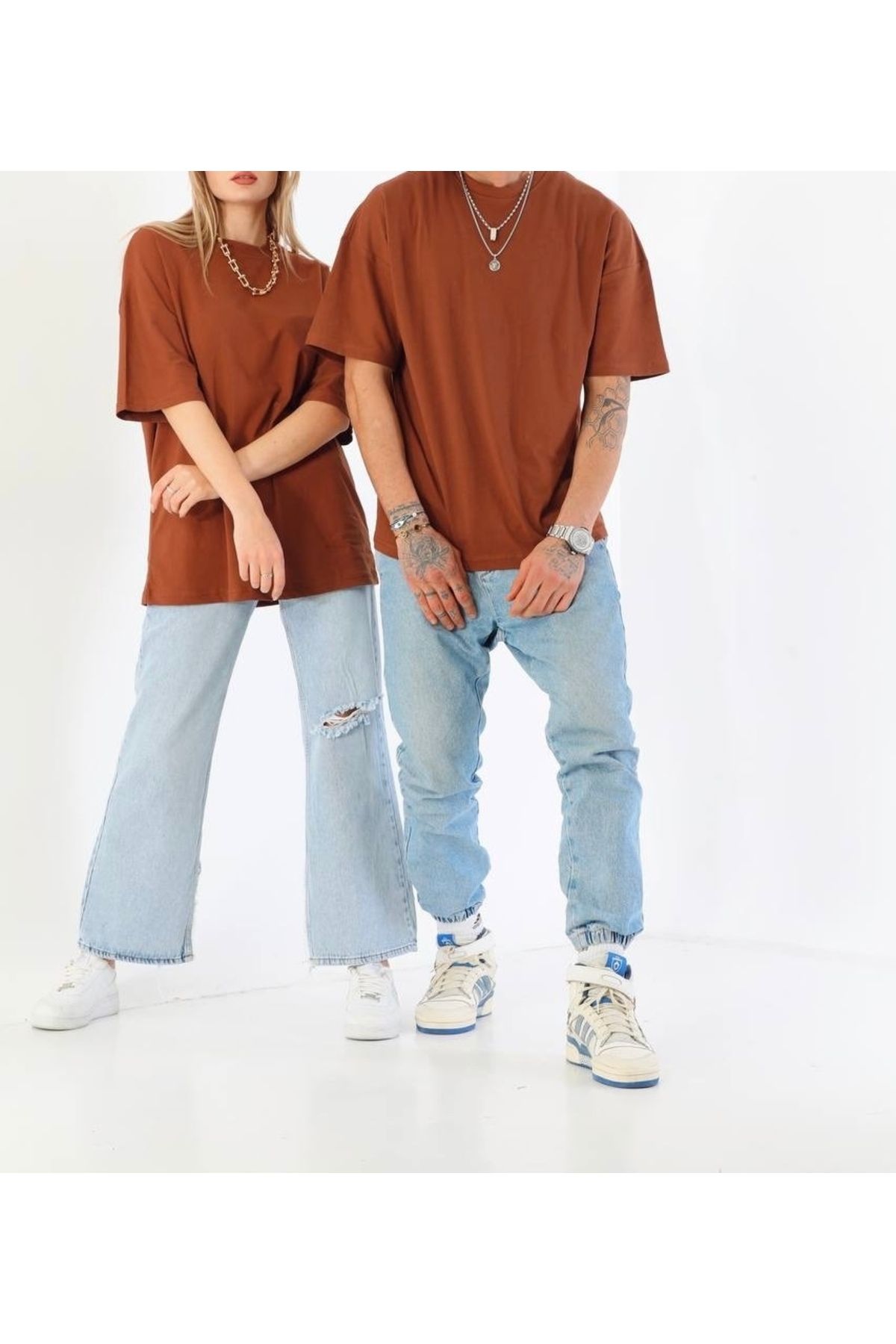 MR.FREGOLİ Basıc Boxy Oversize Unısex Tshirt