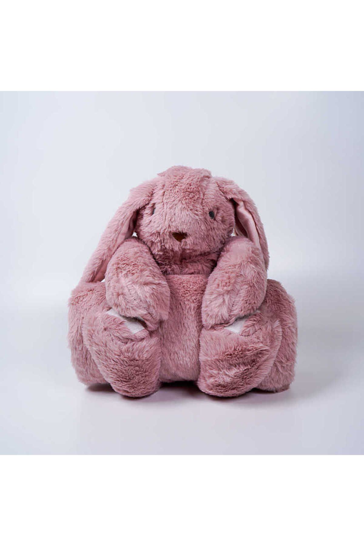 MY FRİEND TOYS My Friend Toys Battaniyeli Pembe Tavşan Peluş Oyuncak