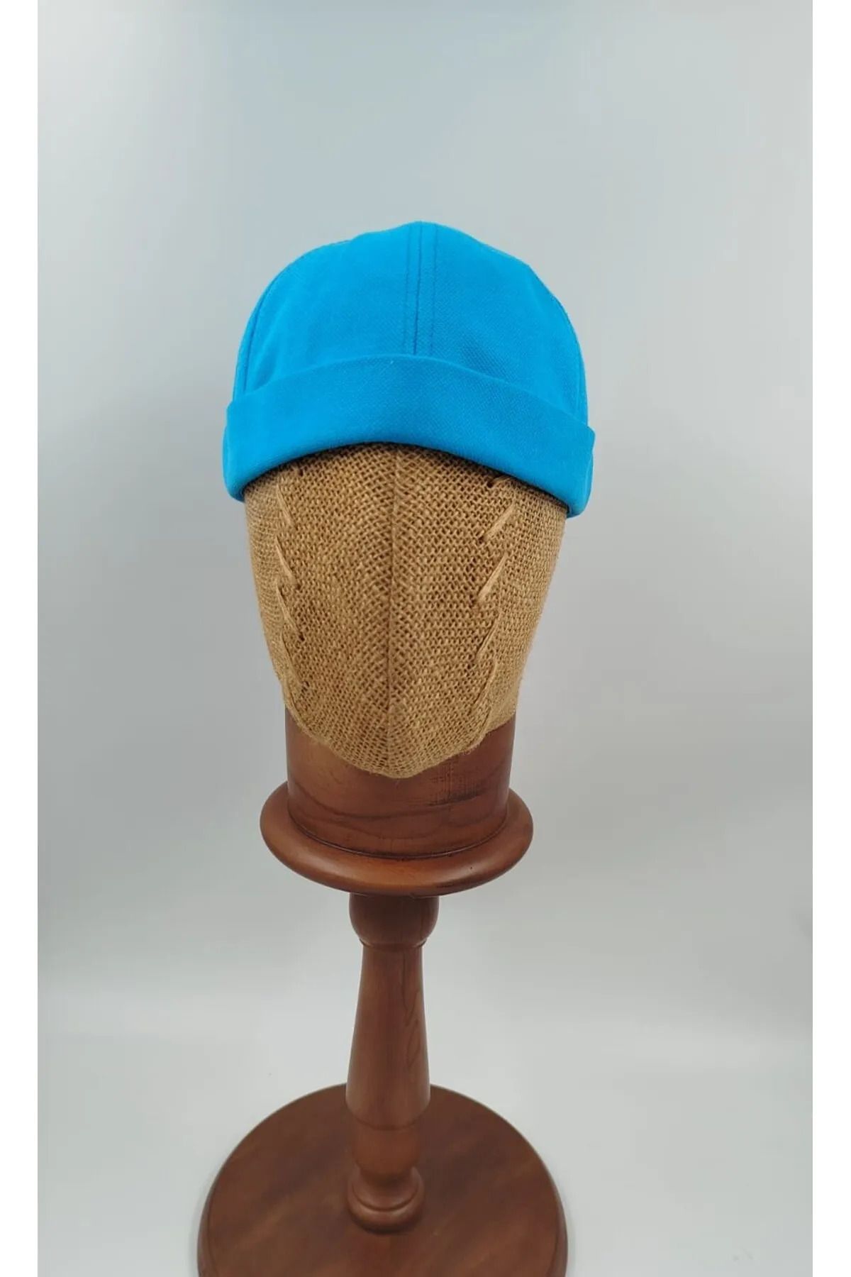 BALIENTE-Turquoise Seamless Kep Coni Unisex Hat 2