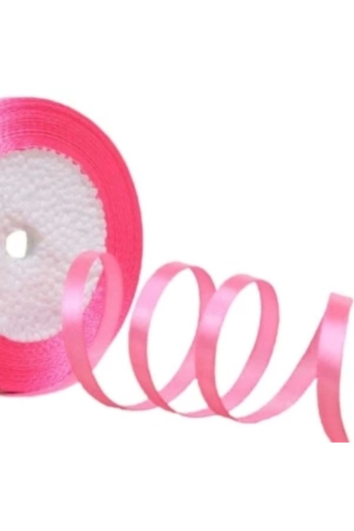 STOREMAX Saten Kurdele 6 mm Şeker Pembe 5 Metre