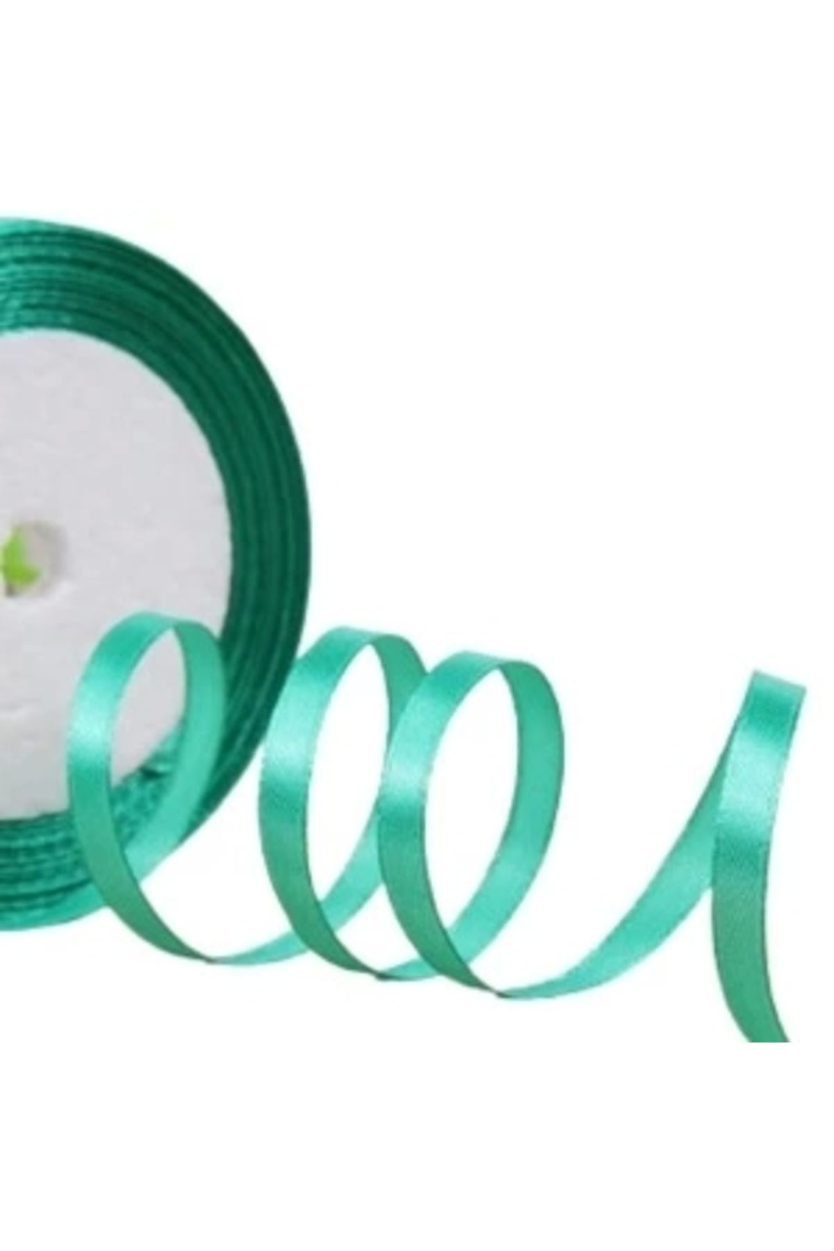 STOREMAX Saten Kurdele 6 mm Su Yeşili 70 Metre