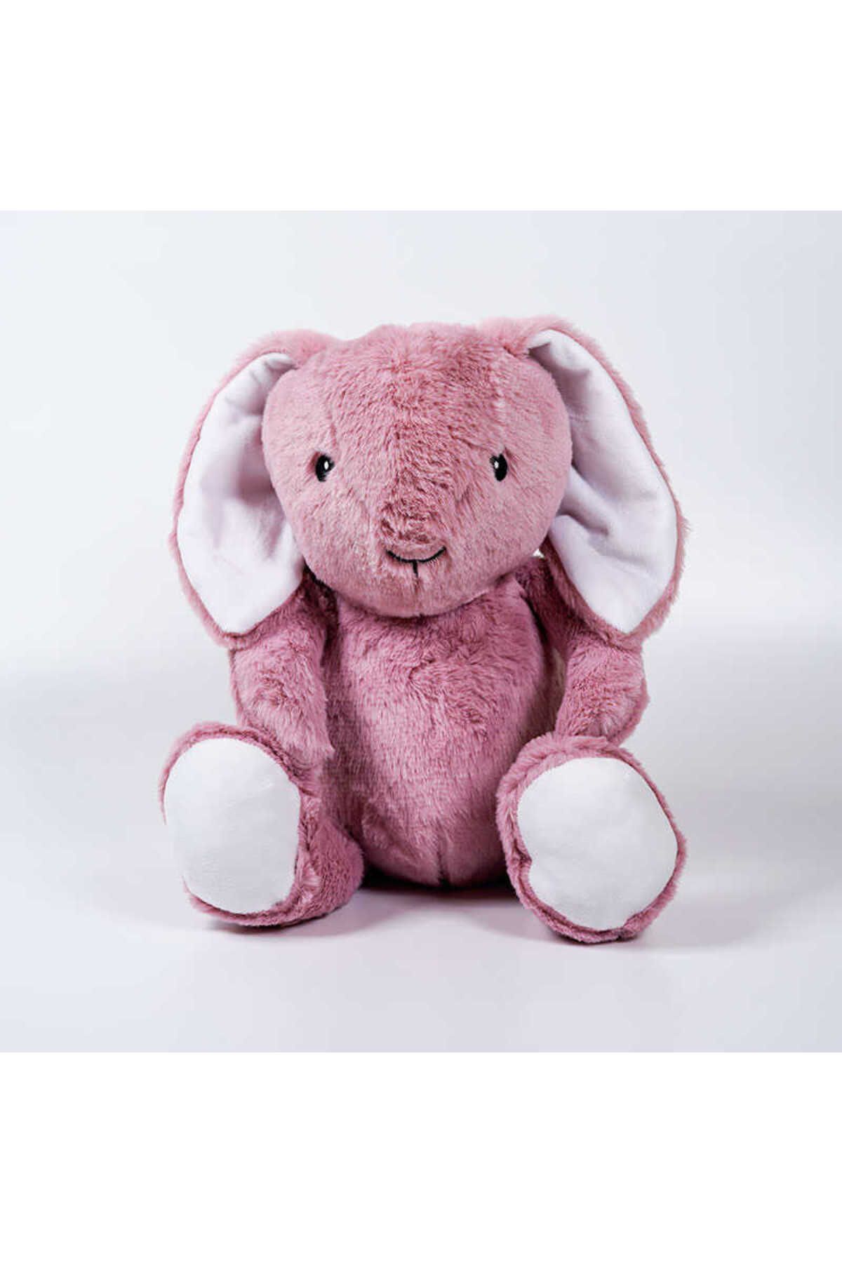 MY FRİEND TOYS My Friend Toys Pembe Göbekli Tavşan Peluş Oyuncak