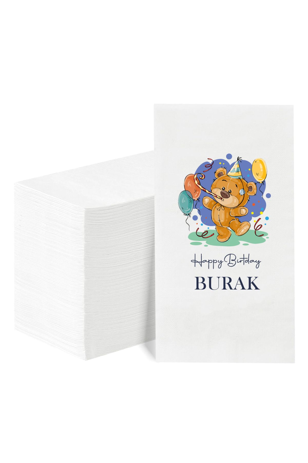 NapkinStore Kişiye Özel Doğum Günü Peçetesi - N291