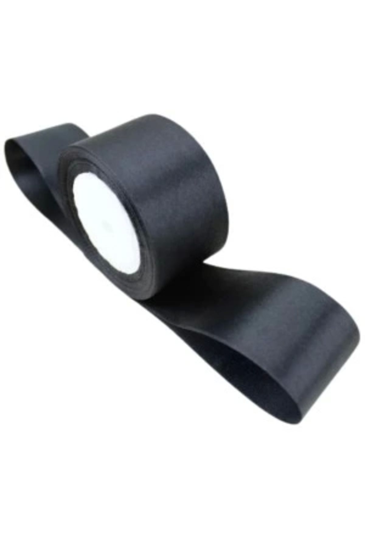 STOREMAX Saten Kurdele 6 cm Siyah 5 Metre