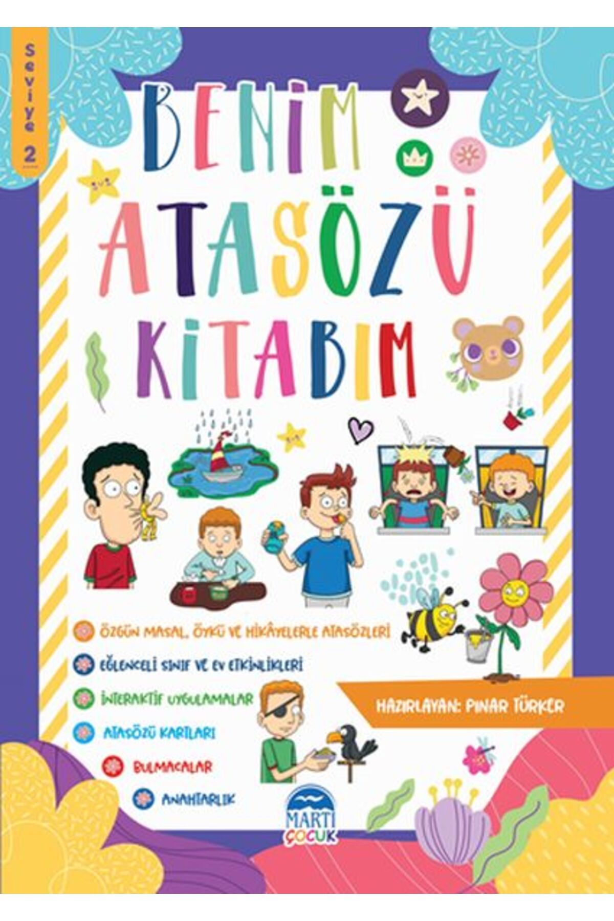 Martı Yayınları Benim Atasözü Kitabım - Seviye 2