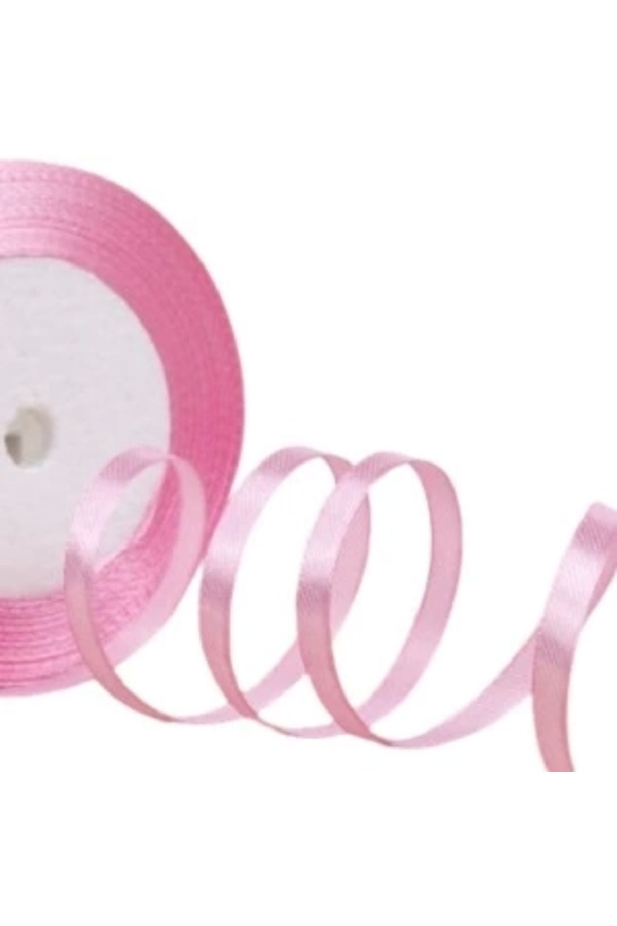 STOREMAX Saten Kurdele 3 mm Pembe 2 Metre