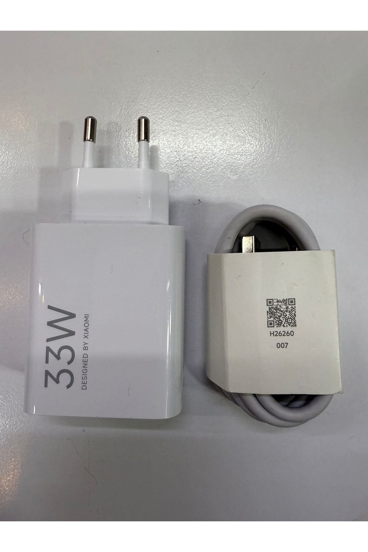 İnci mı 33 W torbu hızlı şarj adaptörü ve typ-c USB kablo
