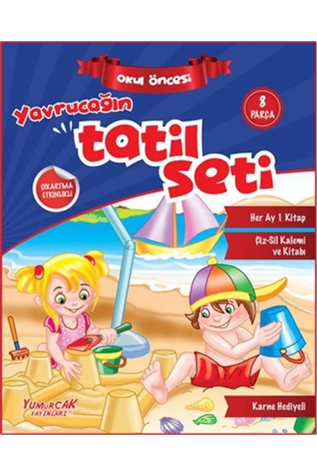 Yumurcak Yayınları Yavrucağın Tatil Seti (3 Kitap)